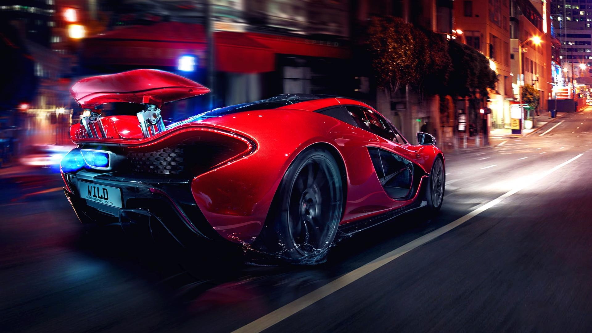 fantastic, nice, pretty, beautiful, town, 1080P, drive, picture, road, sports car, skyphoenixx1, night, amazing, HD Wallpaper