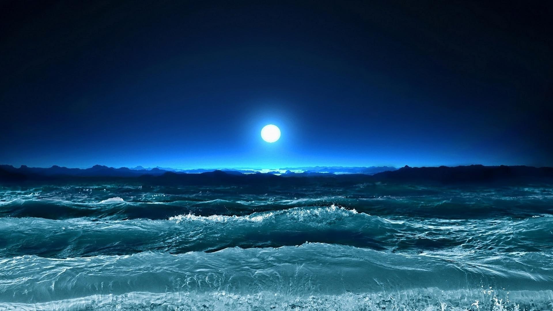 1080P, silent ocean waves, beautiful, silence, silent, skyphoenixx1, fantastic, ocean, nice, water, waves, picture, HD Wallpaper