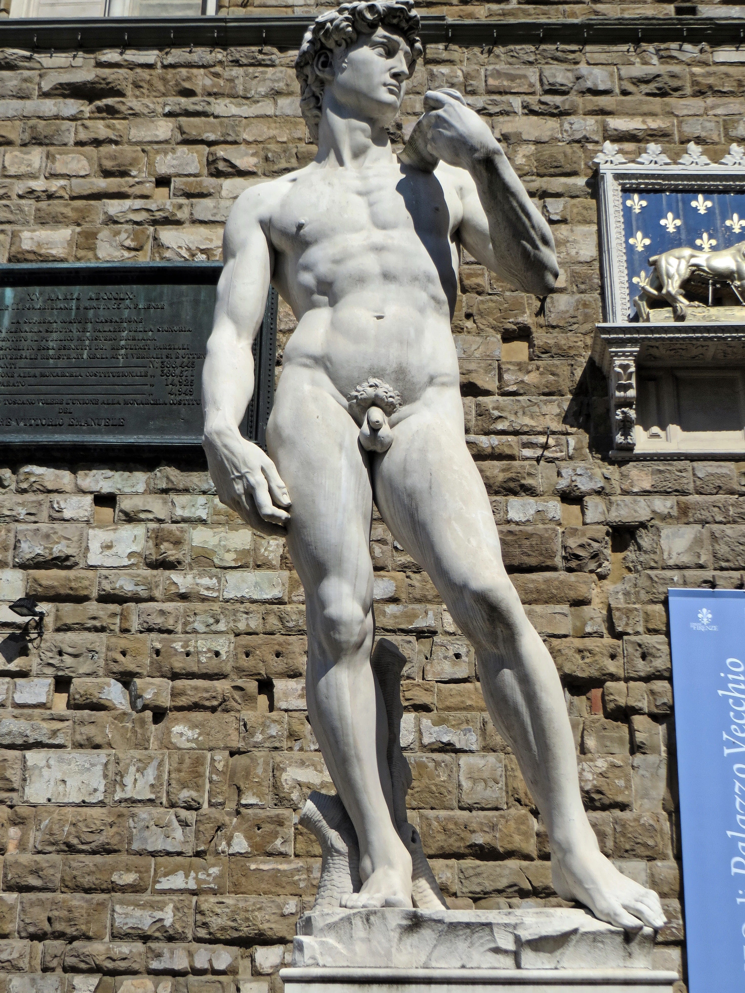 history, michelangelo di lodovico buonarroti, male likeness, wall, representation, building exterior, statue, built structure, david, creativity, the past, Phone HD Wallpaper