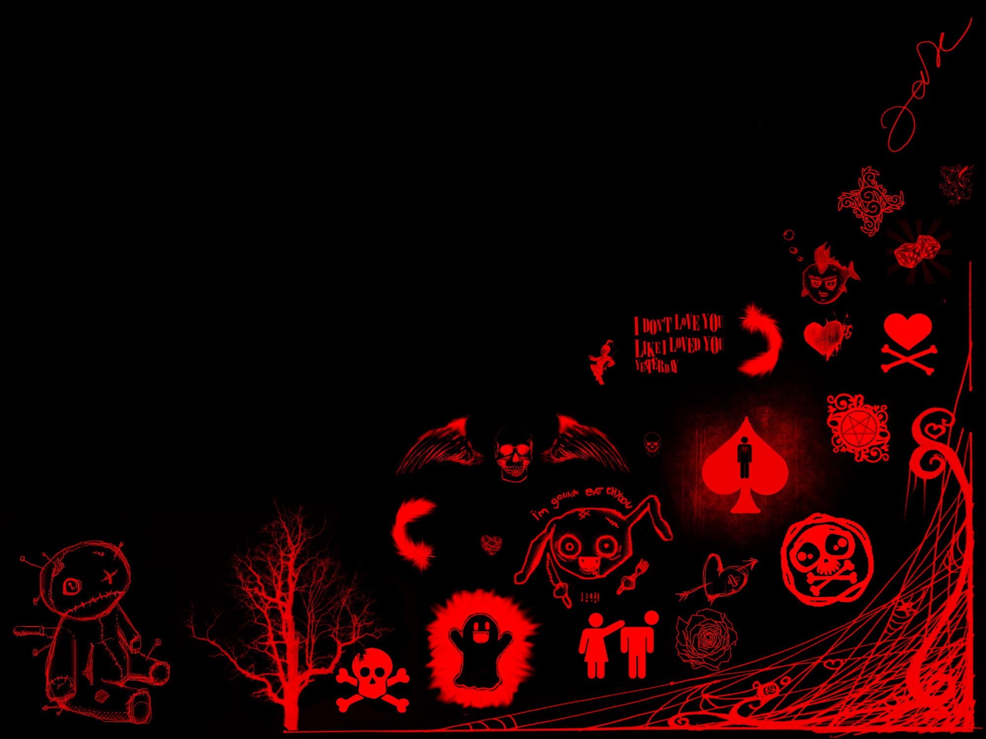 Emo, goth, Dark, Gothic, 1080P, HD Wallpaper