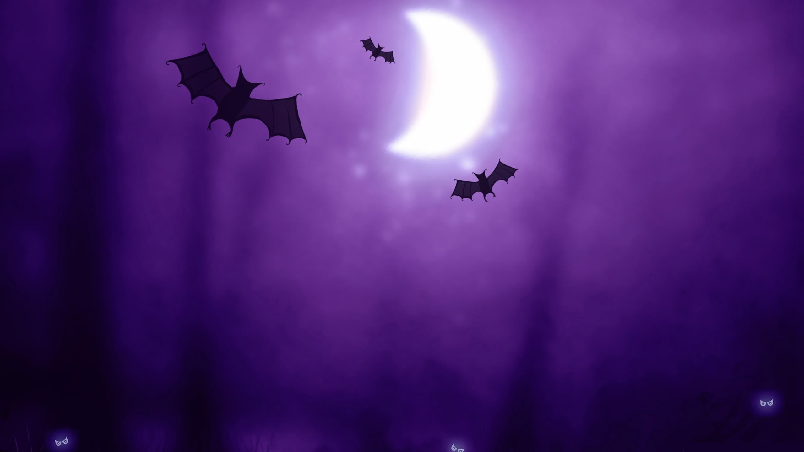 Halloween, low angle view, mode of transportation, travel, motion, no people, illustrations, 2K, bats, aerospace industry, airplane, mid-air, on the move, HD Wallpaper