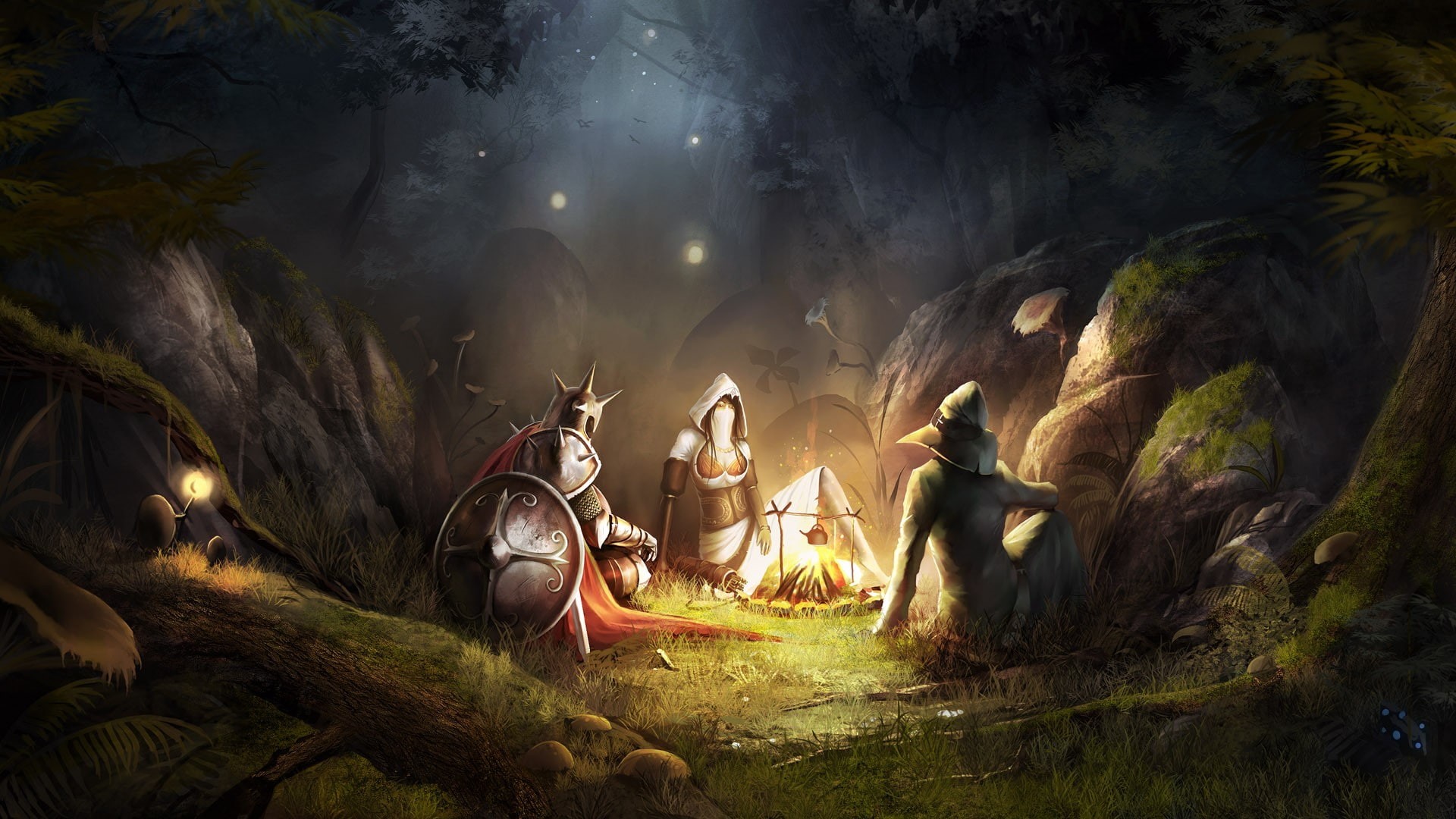 1080P, fantasy art, Trine, video games, trine 2, HD Wallpaper