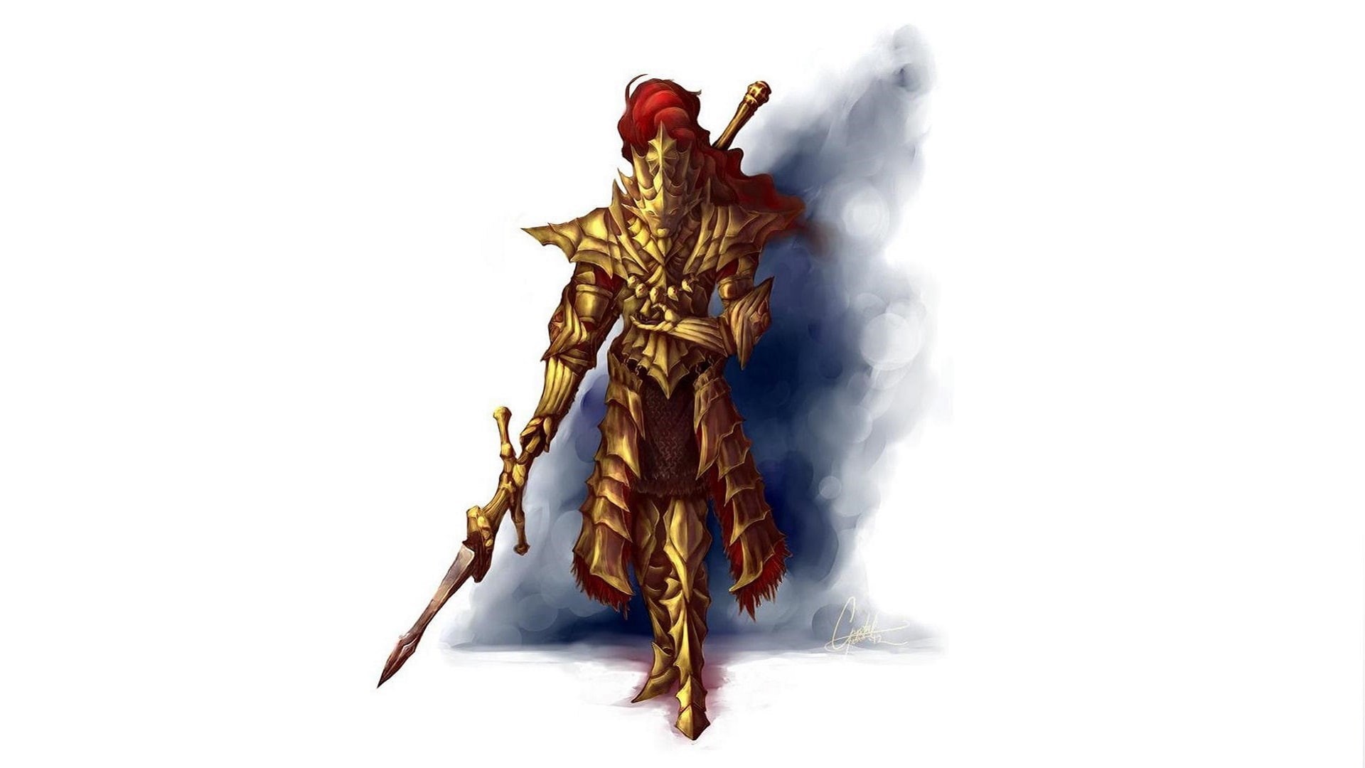 1080P, video games, Dragon Slayer Ornstein, Dark Souls, HD Wallpaper
