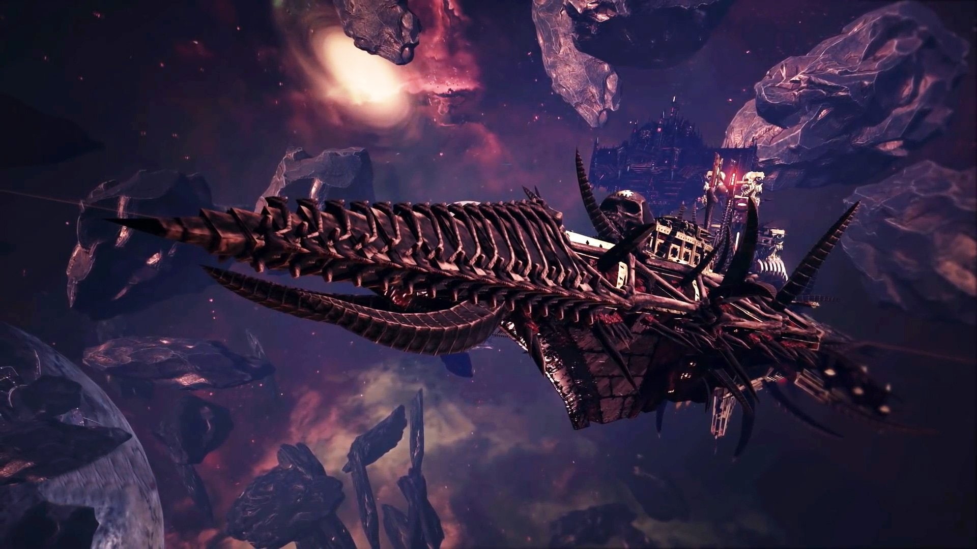 Battlefleet Gothic: Armada, sky, Warhammer 40k, 1080P, holding, nature, no people, Battlefleet Gothic Armada, outdoors, architecture, the past, history, HD Wallpaper