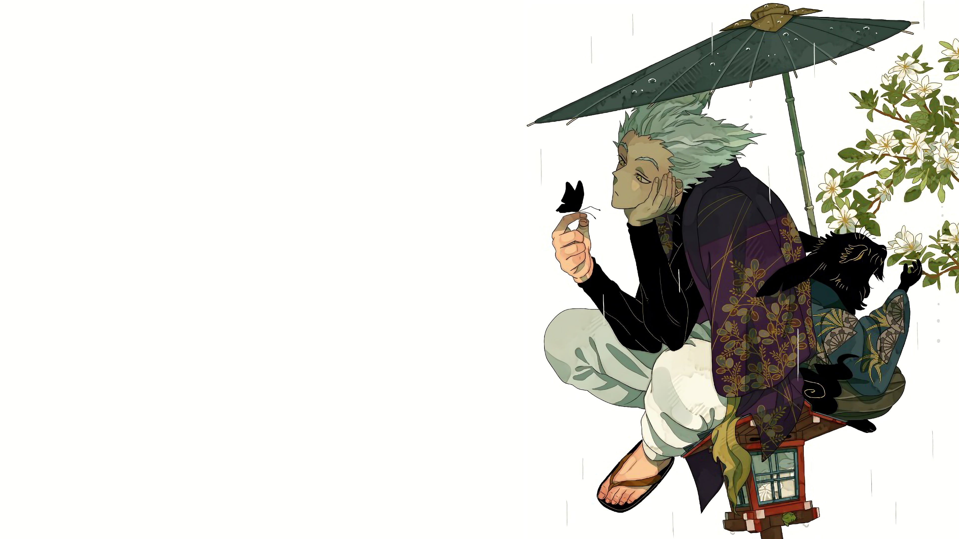 4K, Garou (One-Punch Man), Boy, One-Punch Man, Anime, White Hair, HD Wallpaper