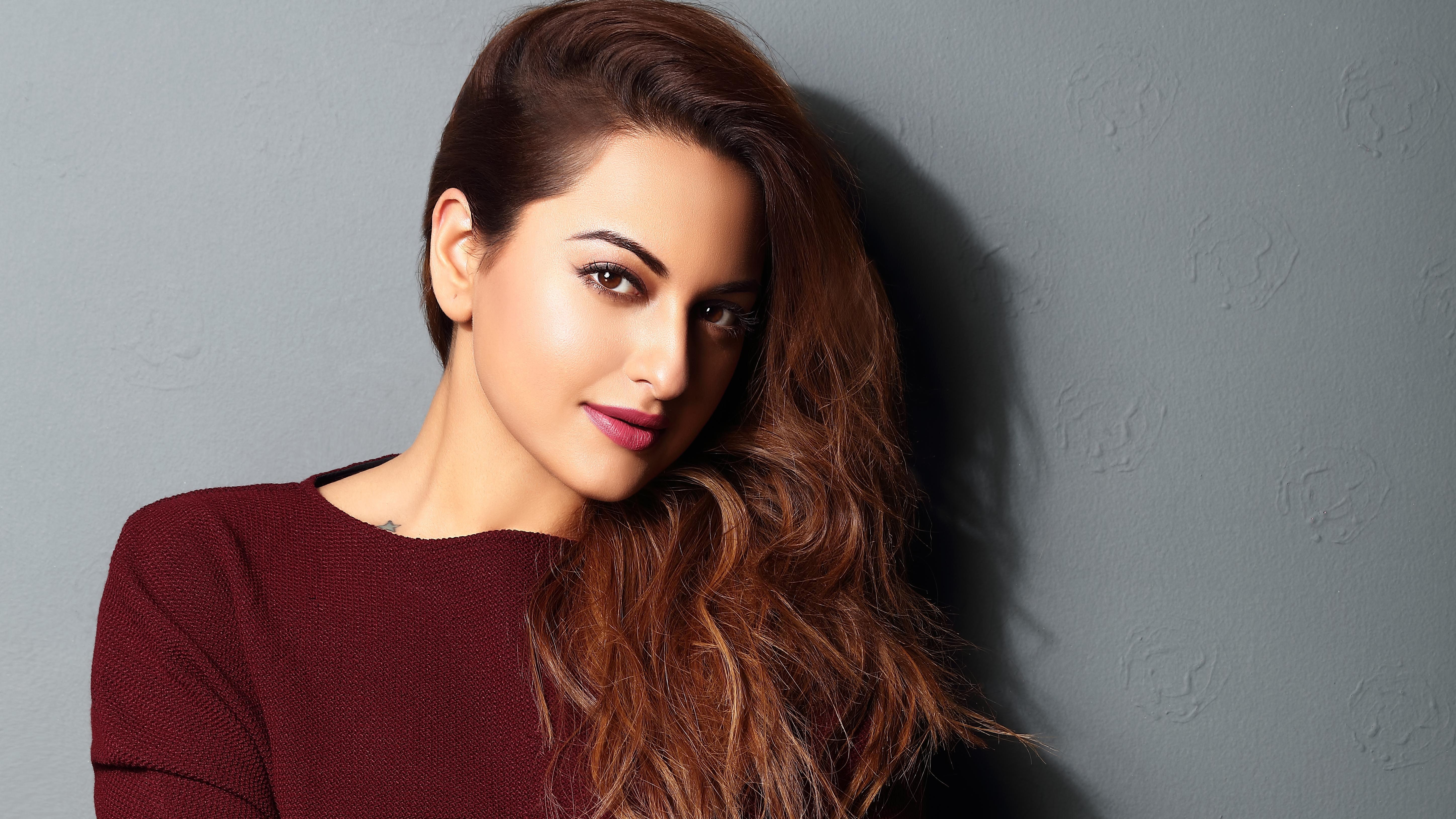 5K, Sonakshi Sinha, Bollywood, Actress, 5K, HD Wallpaper
