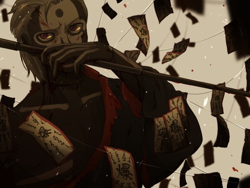 Naruto Shippuuden, Akatsuki, anime, 480P, Hidan, HD Wallpaper