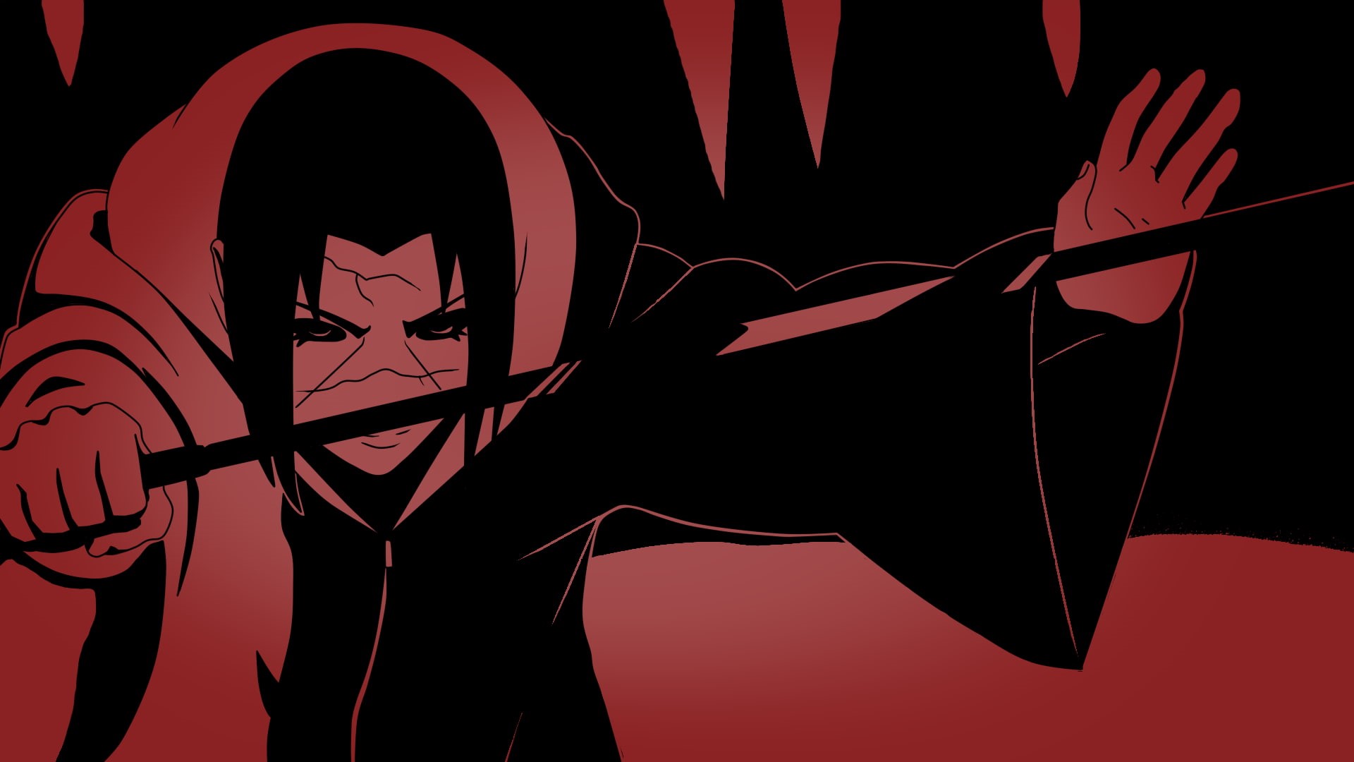1080P, Naruto Shippuuden, Uchiha Itachi, HD Wallpaper