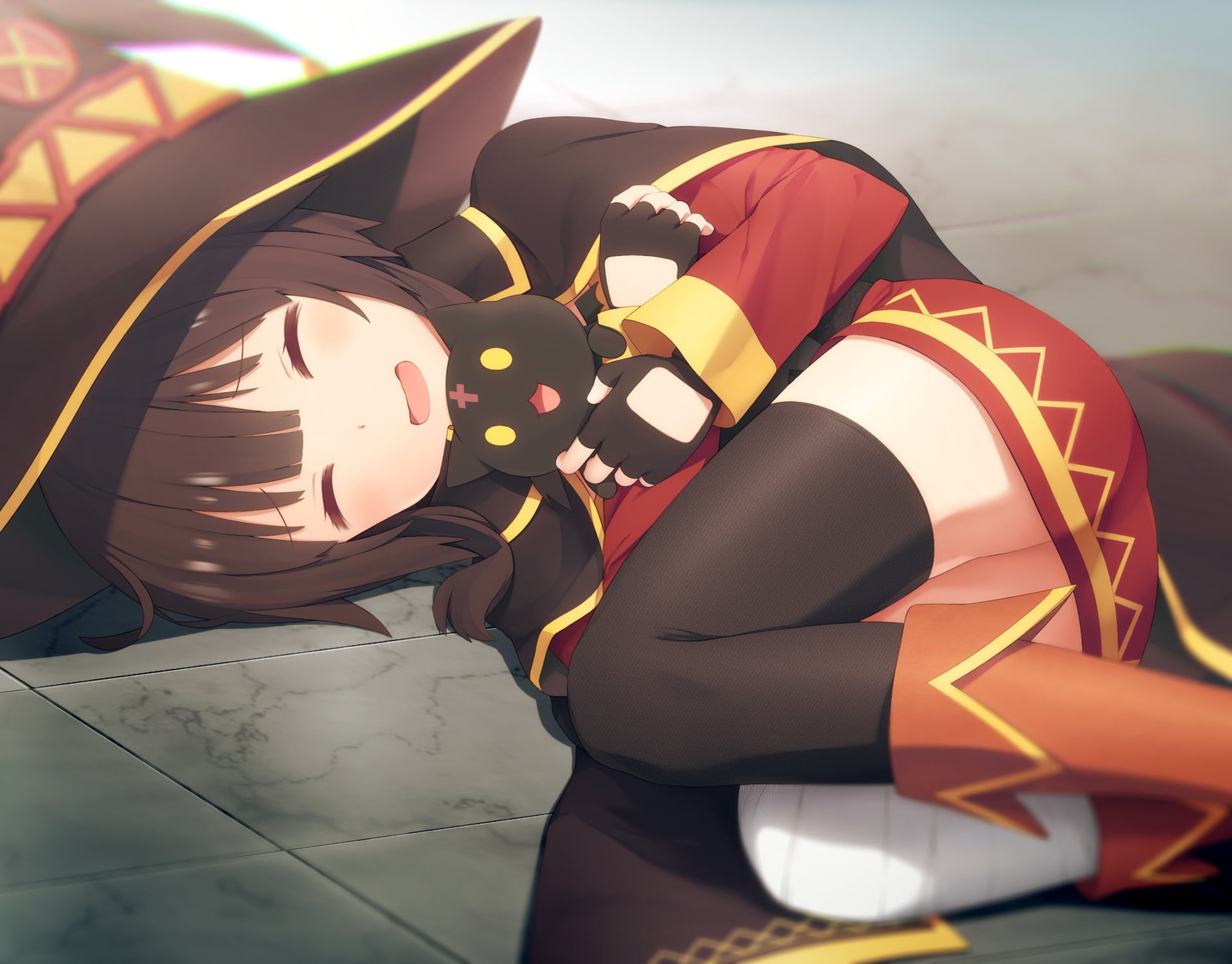  one person, kono, body part, leisure activity, outdoors, shoe, lifestyles, low section, close-up, chomusuke, relaxation, KonoSuba – God’s blessing on this wonderful world!!, HD Wallpaper