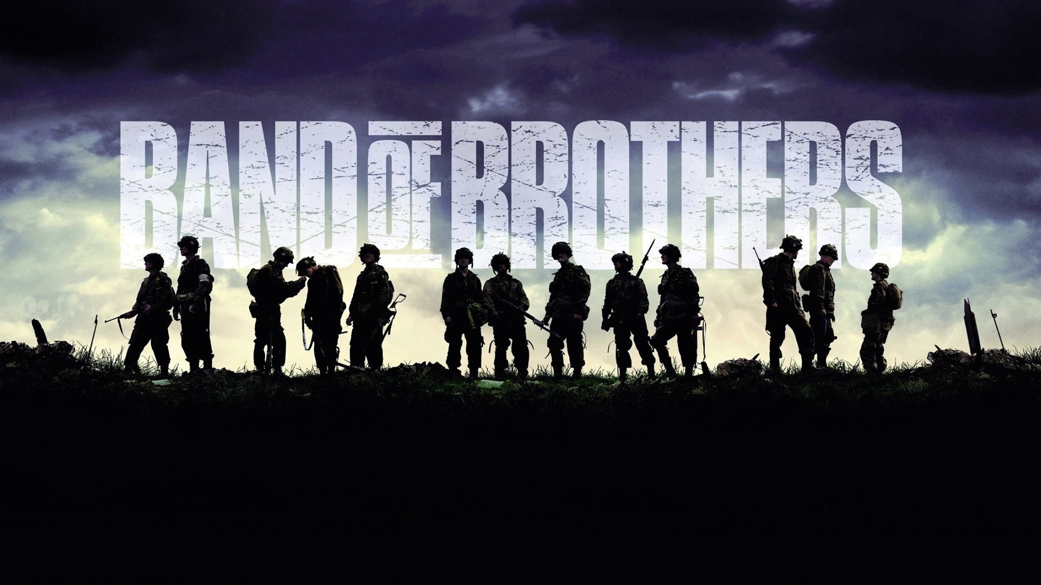 standing, crowd, men, full length, outdoors, group of people, built structure, real people, building, sky, 1080P, government, large group of people, Band of Brothers, HD Wallpaper