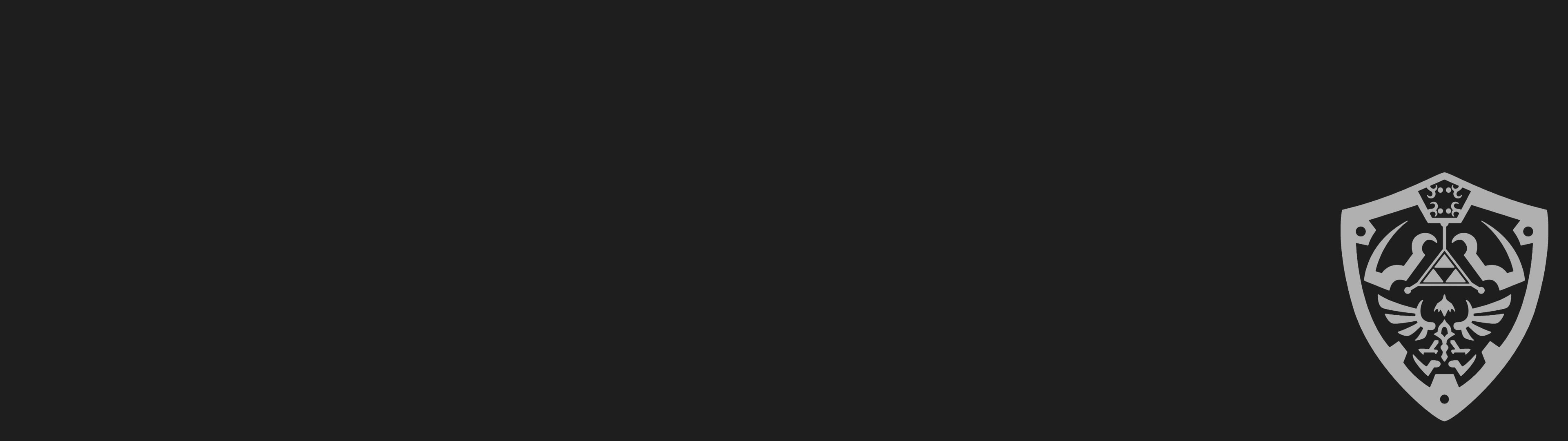 black background, hylian crest, representation, minimalism, cut out, simple, indoors, time, black color, studio shot, black, 4K, Link, night, dual monitors, HD Wallpaper