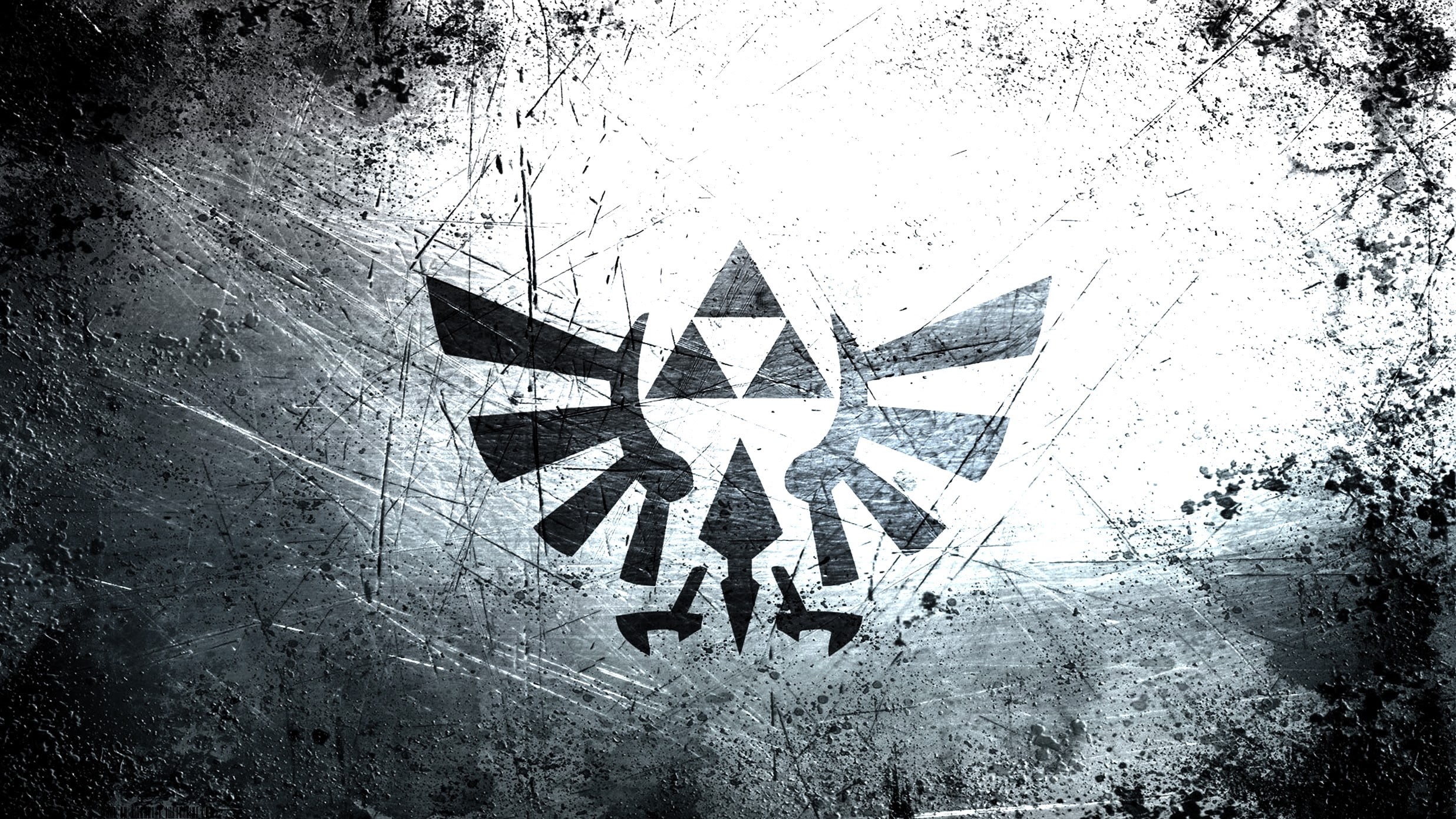 The Legend of Zelda: Links Awakening, Zelda, The Legend of Zelda, hylian crest, 1080P, Link, Triforce, HD Wallpaper
