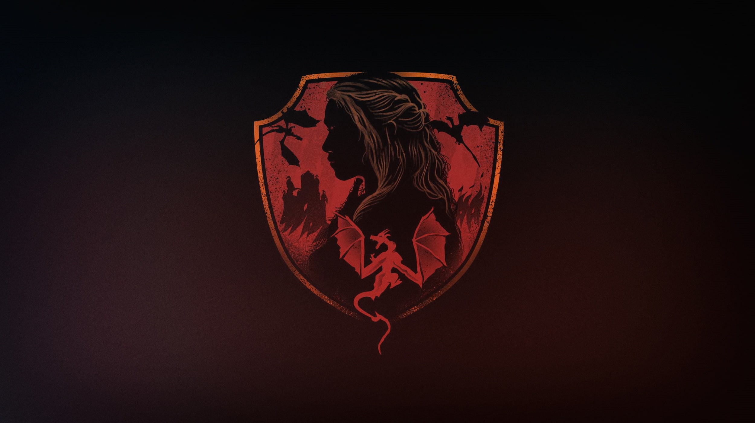 by Vincenttrinidad, Vincenttrinidad, Dragon’s house, Game of Thrones, Dragon’s house crest, Minimalism, by Vincent Trinidad, Vincent Trinidad, Background, HD Wallpaper