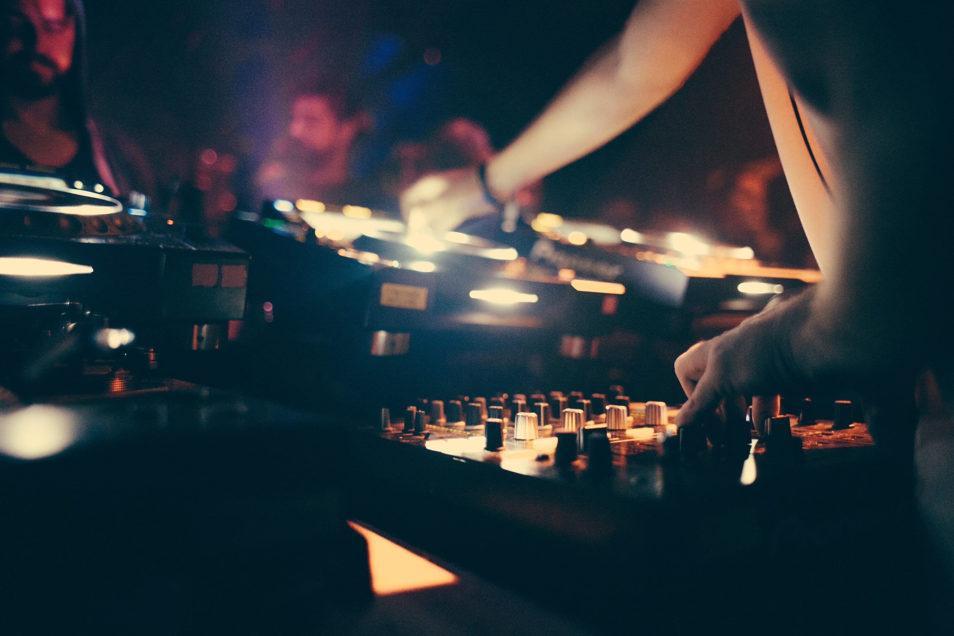 disco dancing, working, club dj, record, panel, adjusting, input, mixing, skill, digital, 2K, Listening, switch, electronic, switcher, mixer, level, desk, HD Wallpaper