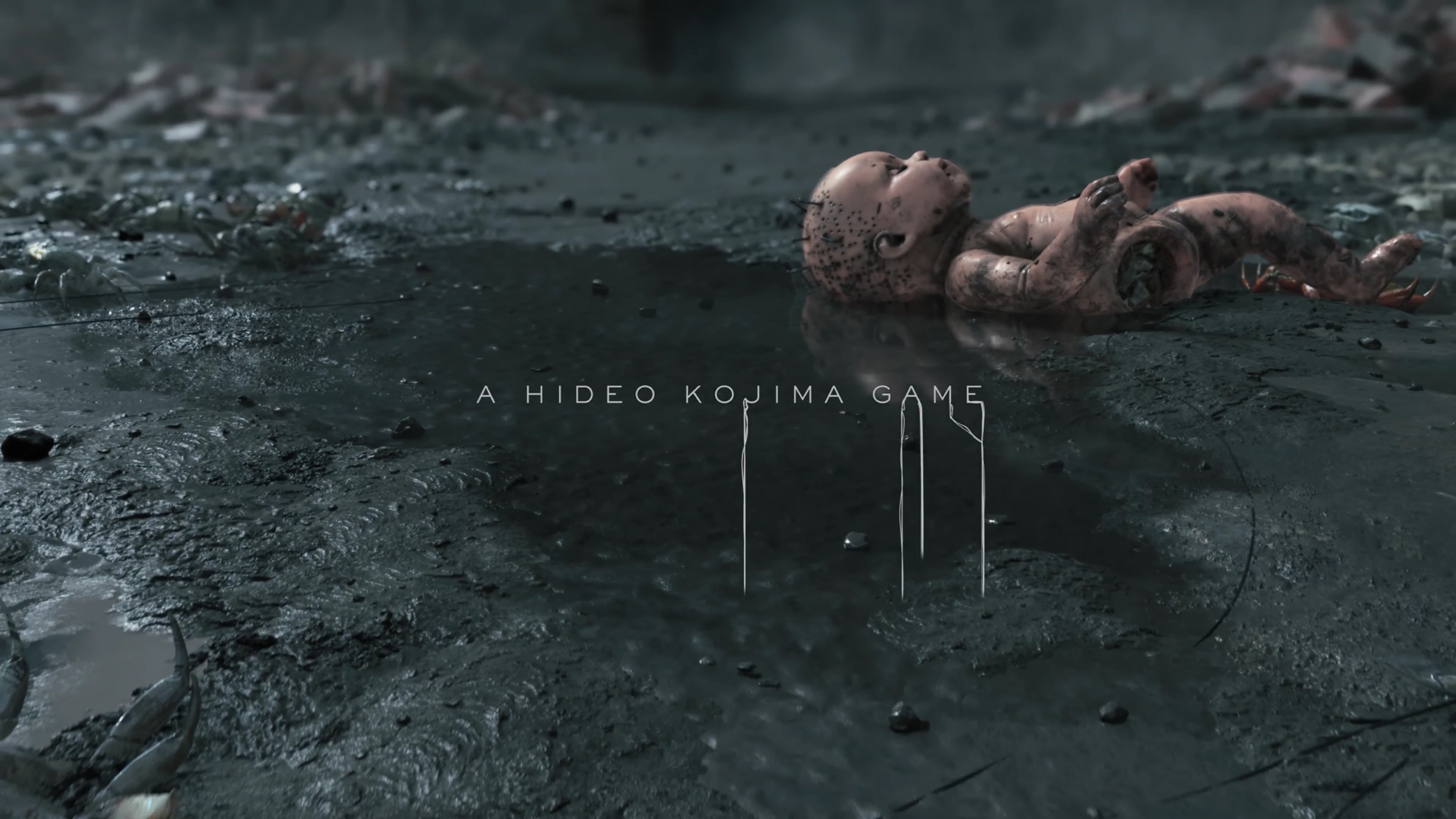 Death Stranding, hideo, screenshot, Mads Mikkelsen, paper, wall, kojima, 4K, game, E3 2017, 4k, Hideo Kojima, HD Wallpaper