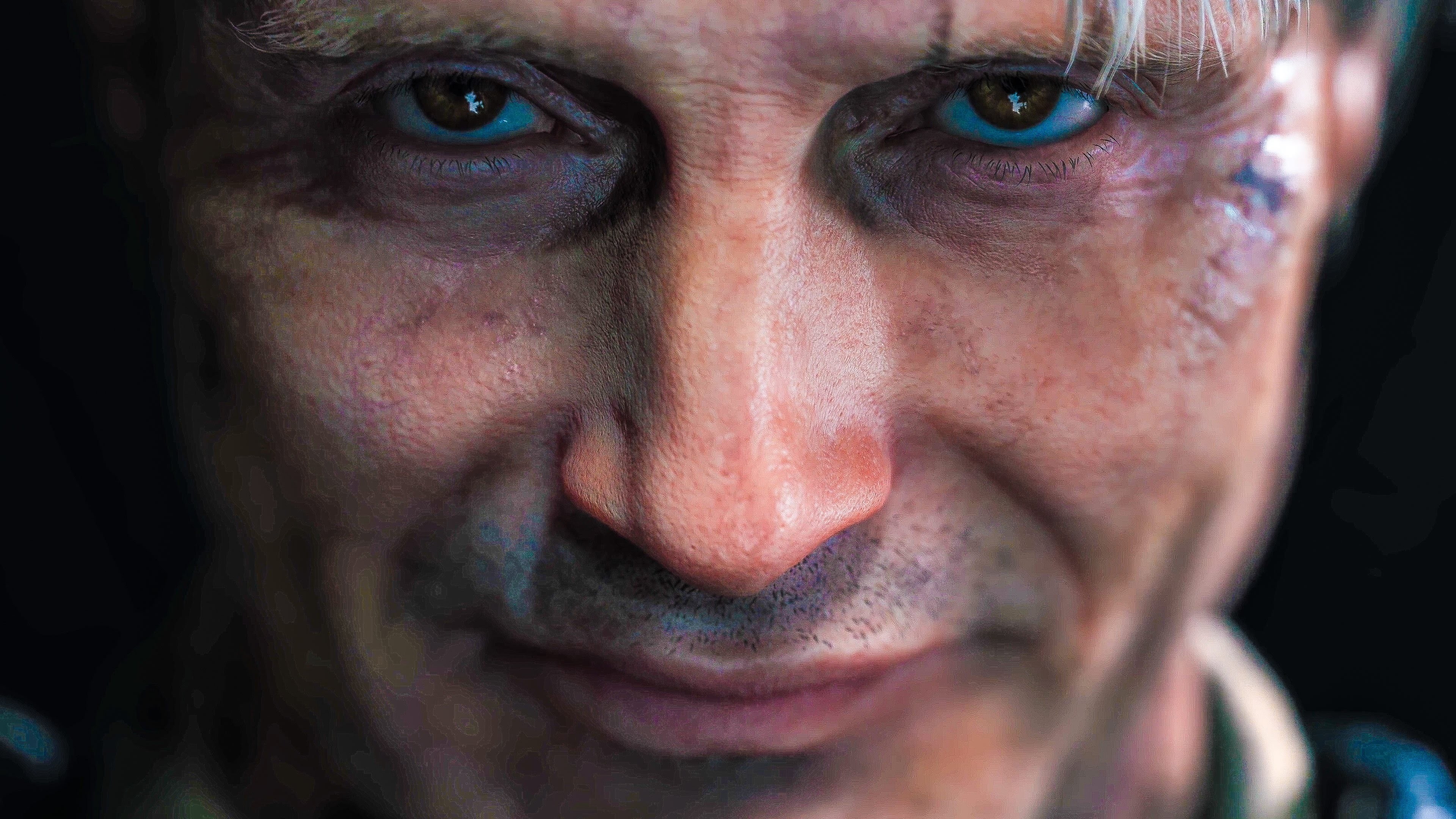 man, Hideo Kojima, screenshot, Death Stranding, 4k, E3 2017, Mads Mikkelsen, 4K, black, top, HD Wallpaper