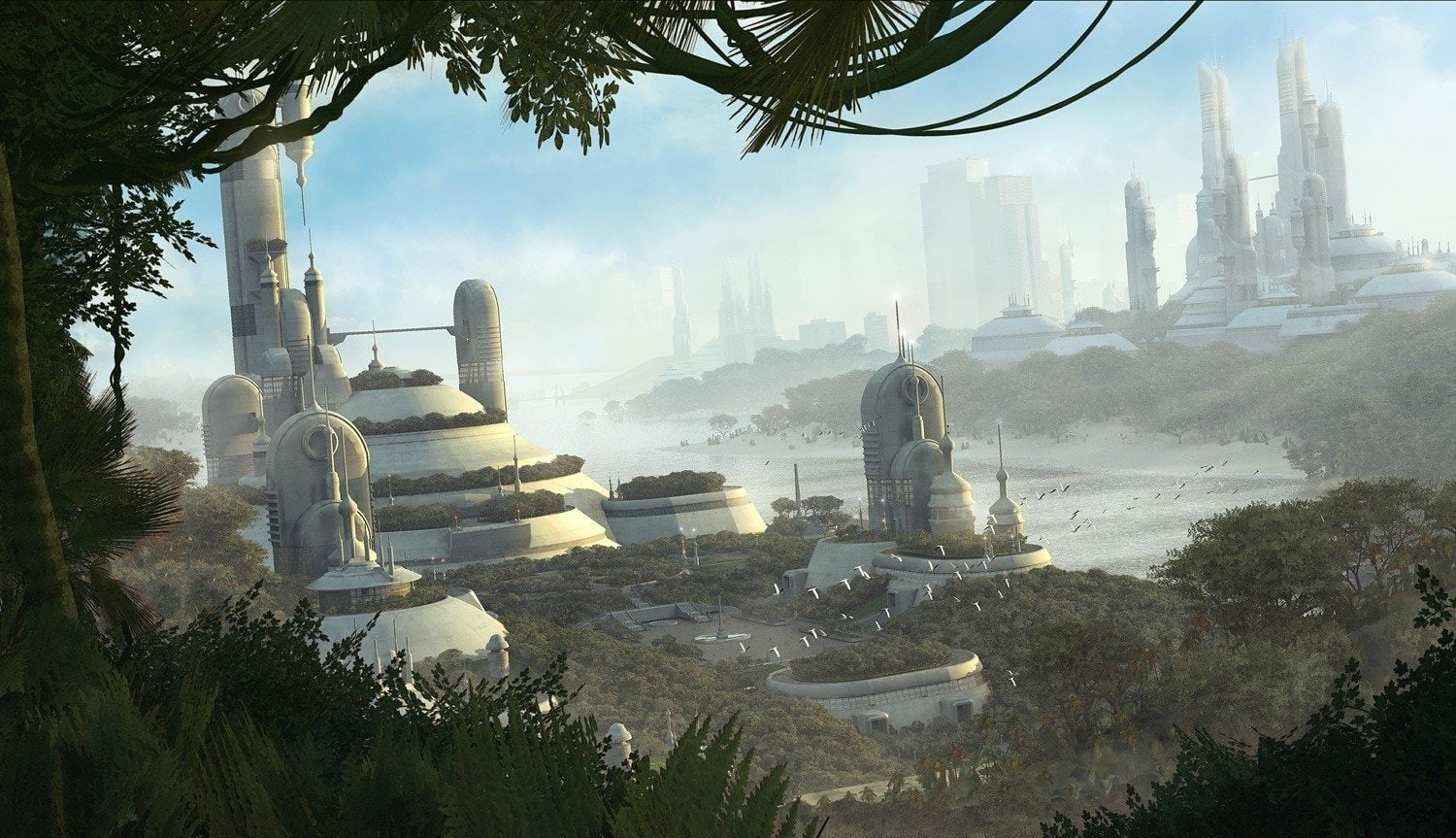 Sci Fi, 720P, Brighter Cleaner Future, Stefan Morrell, City, HD Wallpaper