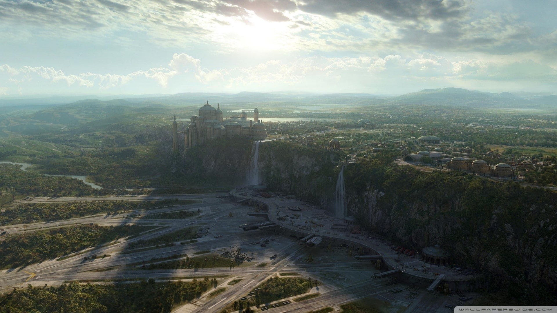fantasy, x, people, hot, art, hd, 1080P, Naboo, future, cities, girls, HD Wallpaper