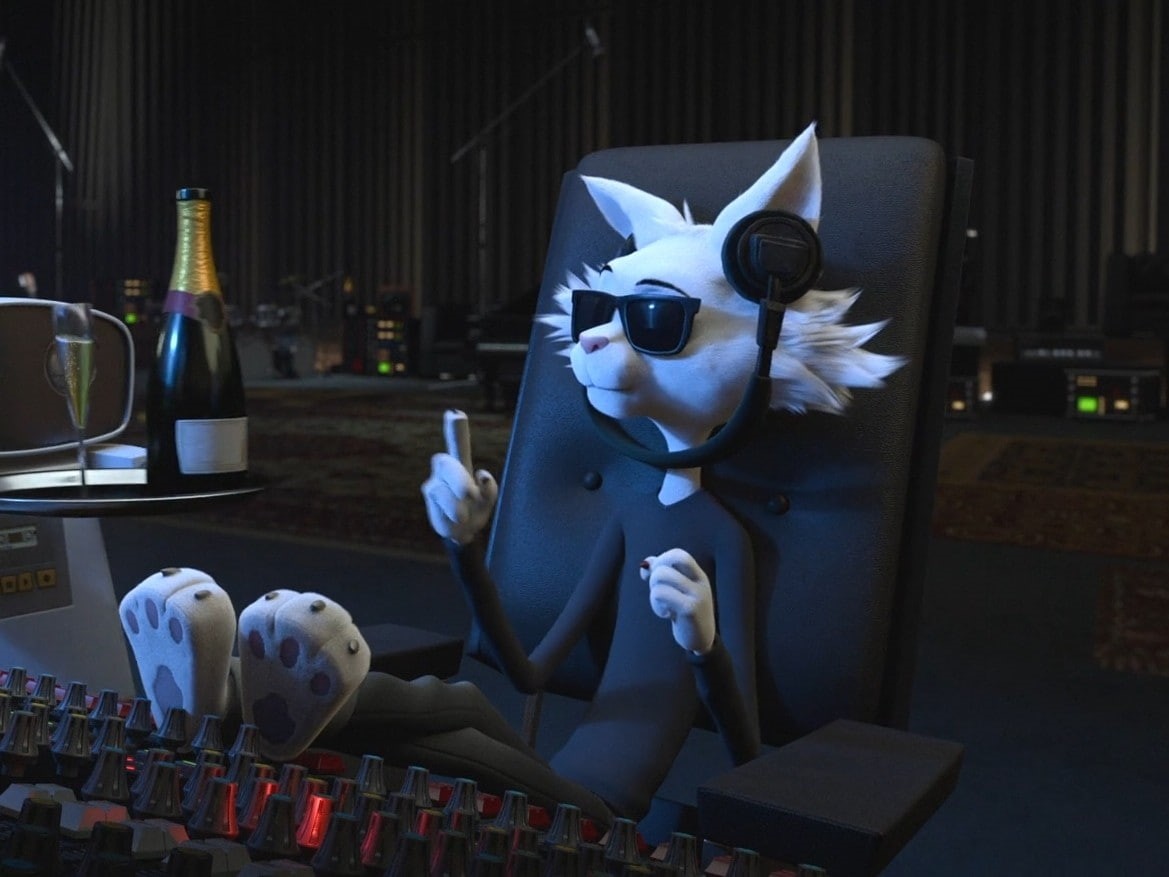 mask, arts culture and entertainment, cartoon, creativity, cat, still life, wine, human representation, indoors, headphones, screen shot, 3D, clothing, HD Wallpaper