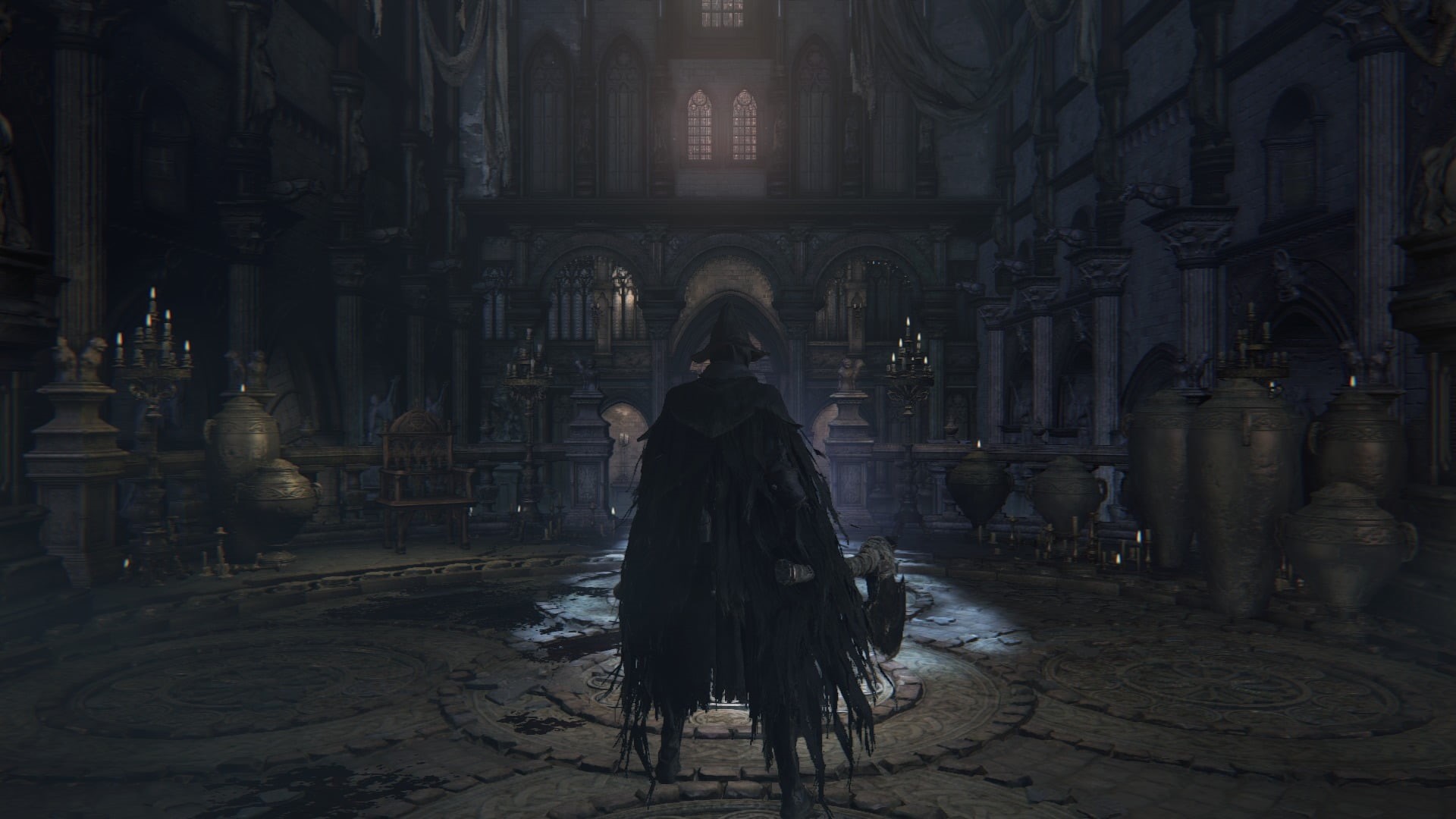 lifestyles, women, Bloodborne, tv, rear view, screengrab, the past, people, adult, 1080P, history, belief, place of worship, building exterior, real people, HD Wallpaper