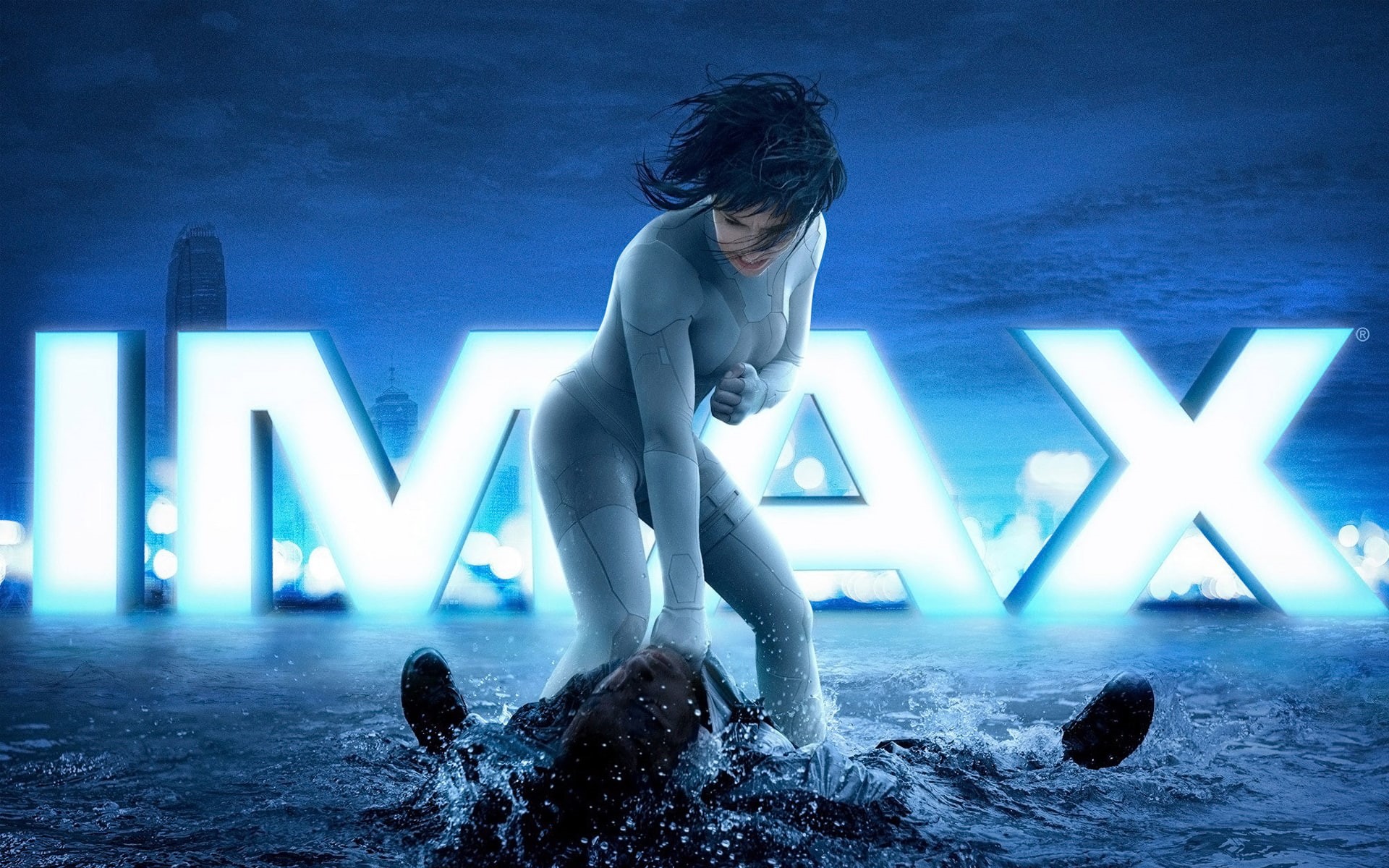 Ghost in the Shell (2017), Scarlett Johansson, 1080P, Ghost in the Shell, Movie, HD Wallpaper
