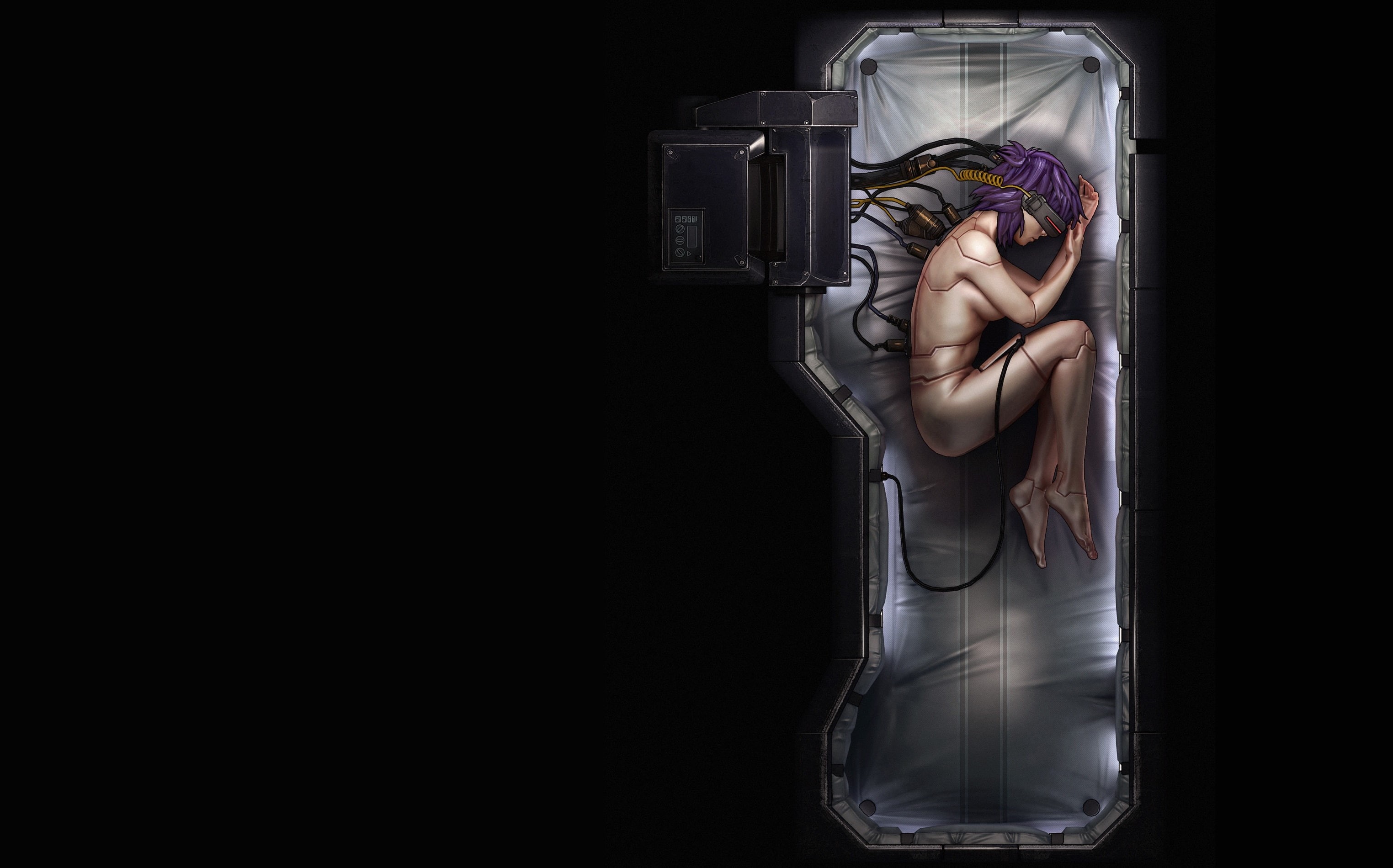 art, Jarred Everson, Ghost in the shell, 2K, anime, Kusanagi, HD Wallpaper