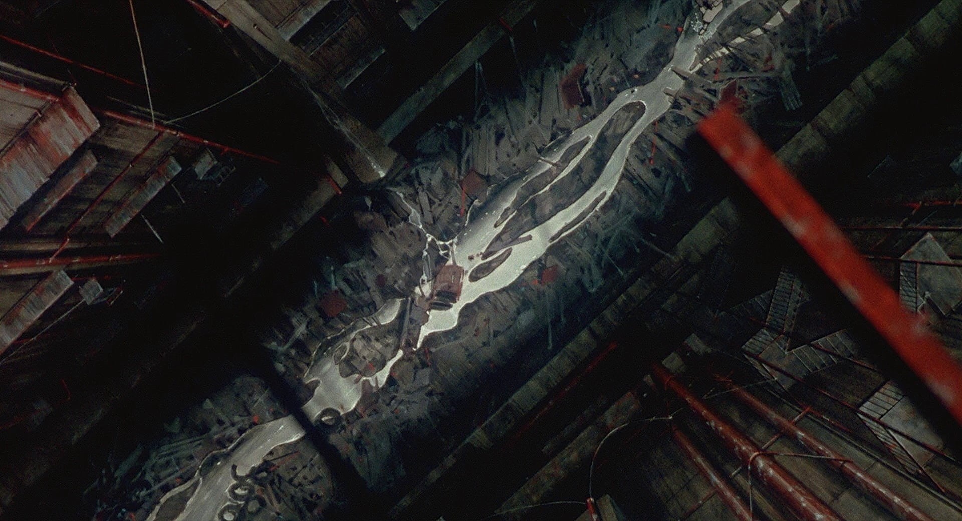 staircase, obsolete, house, 1080P, concrete, dirt, Ghost in the Shell, history, building, old, pipe - tube, dirty, metal, industry, no people, abandoned, HD Wallpaper