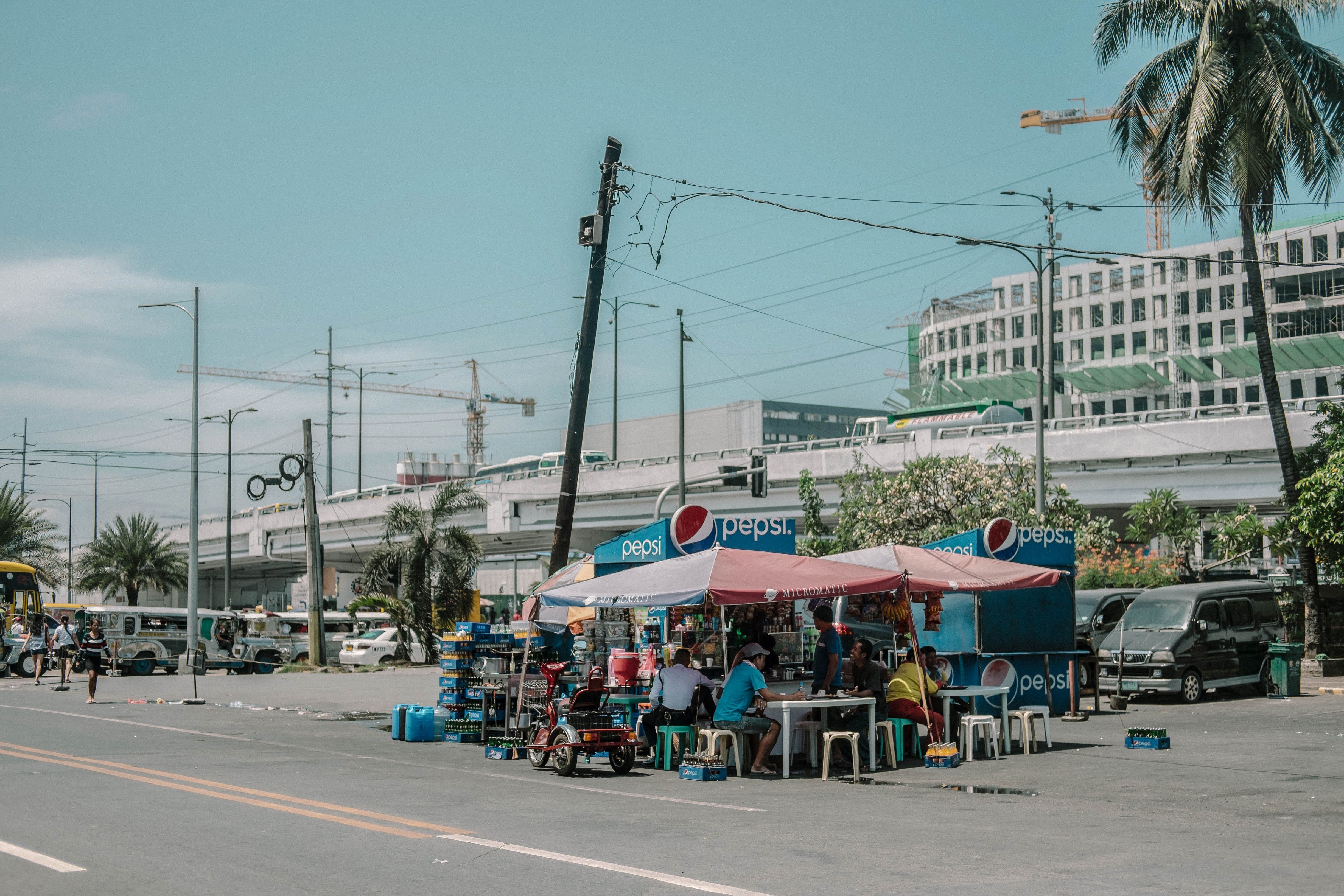 store, manila, community, people, pepsi, electricity, built structure, day, sky, philippines, city, building exterior, nature, mode of transportation, building, HD Wallpaper