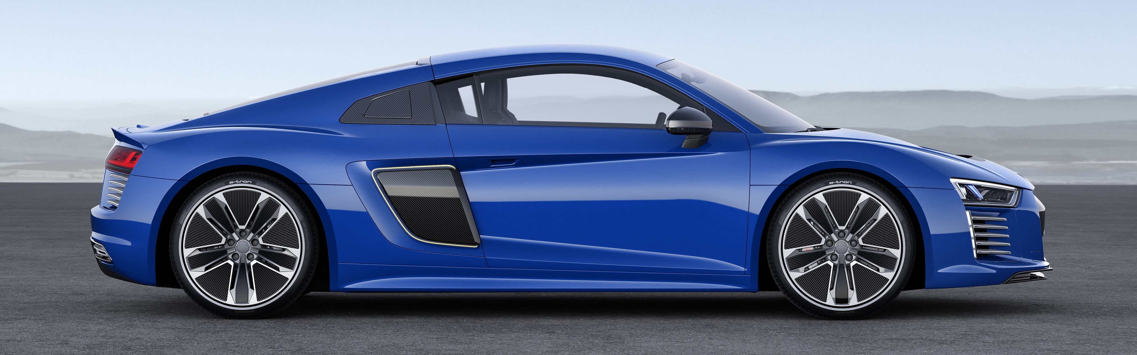 black, luxury, personal land vehicle, blue, Audi R8, multiple display, 4K, road, car, dual monitors, mode of transportation, environment, land vehicle, HD Wallpaper