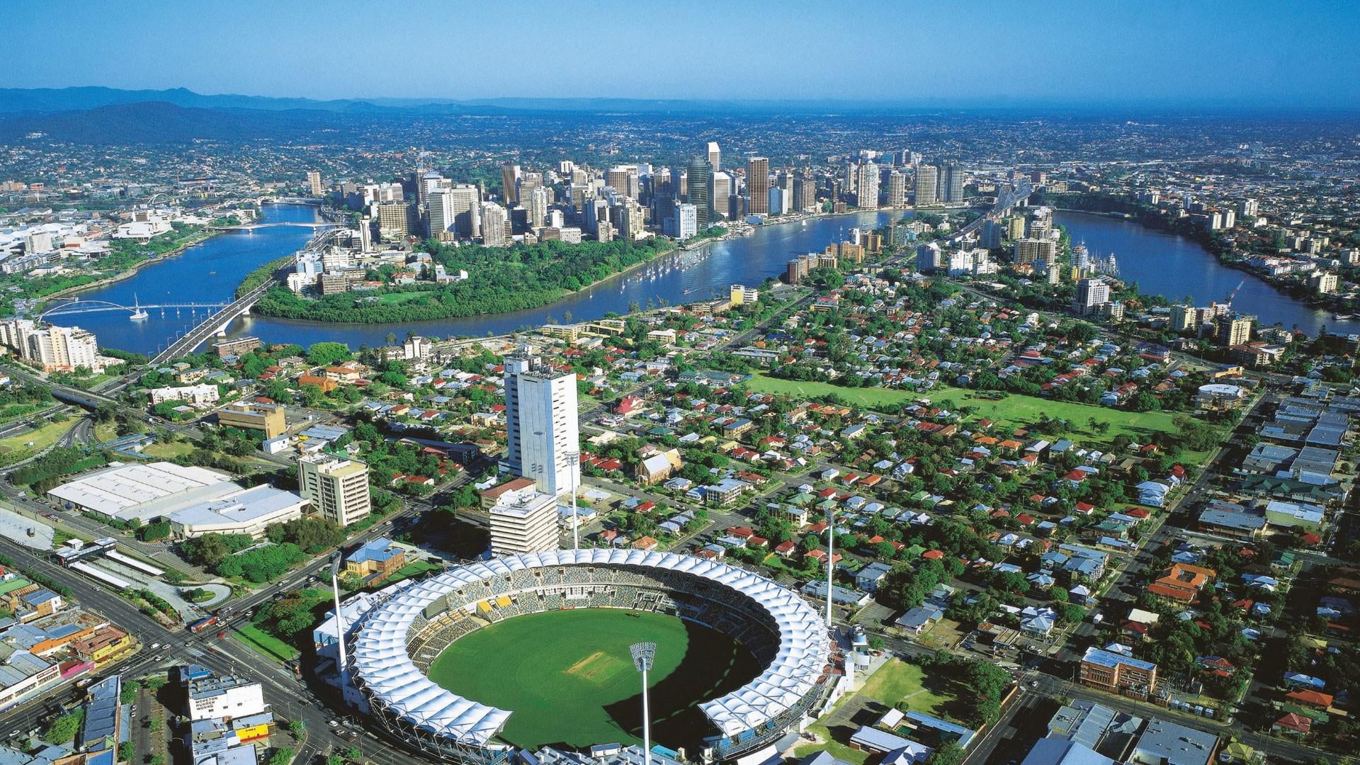 1080P, cricket, country, brisbane, amazing, city, ground, photos, hd, australia, HD Wallpaper
