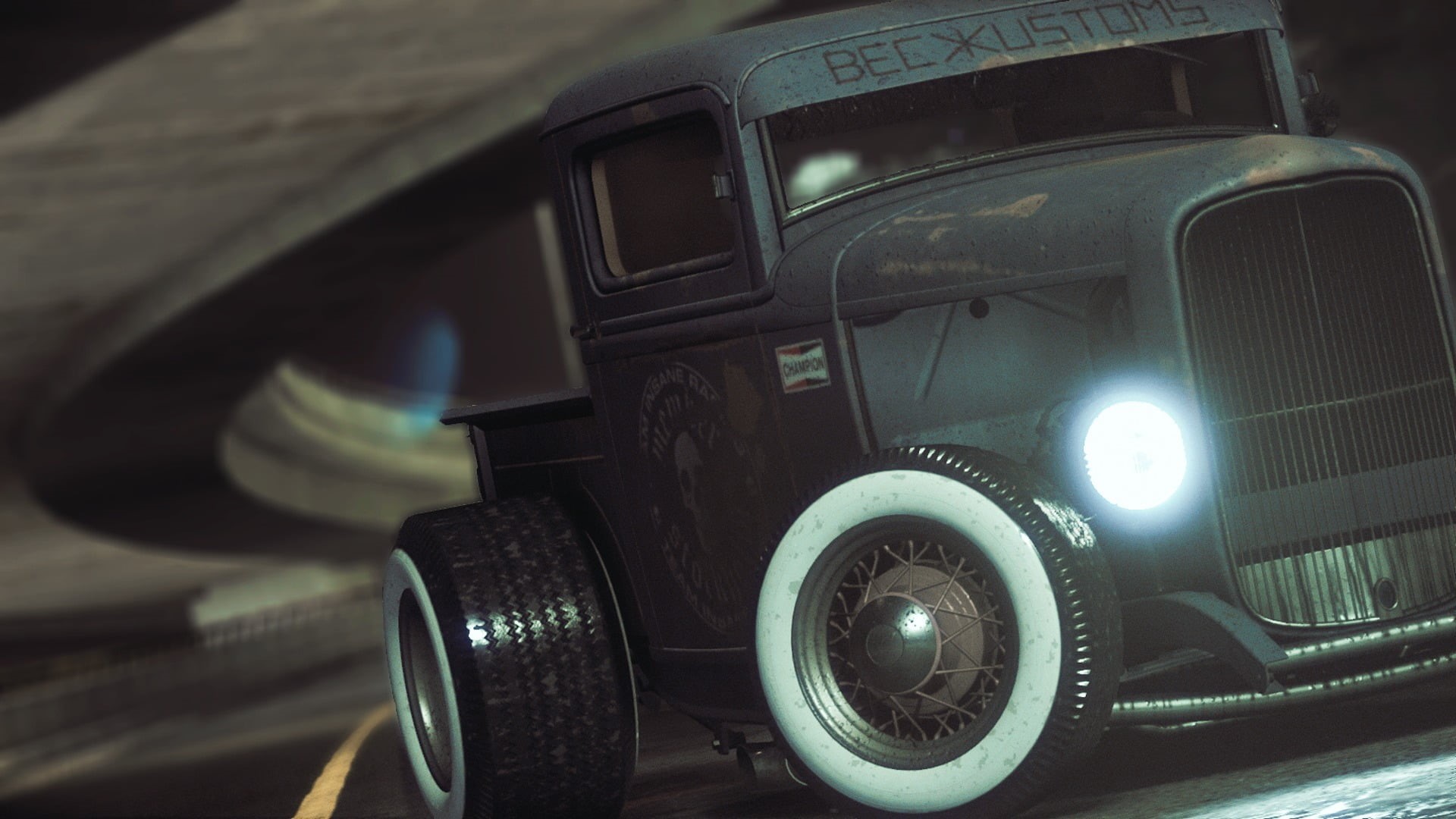 Hot Rod, no people, motor vehicle, land vehicle, indoors, photography, retro styled, Ford, day, transportation, mode of transportation, black, wheel, vintage, HD Wallpaper