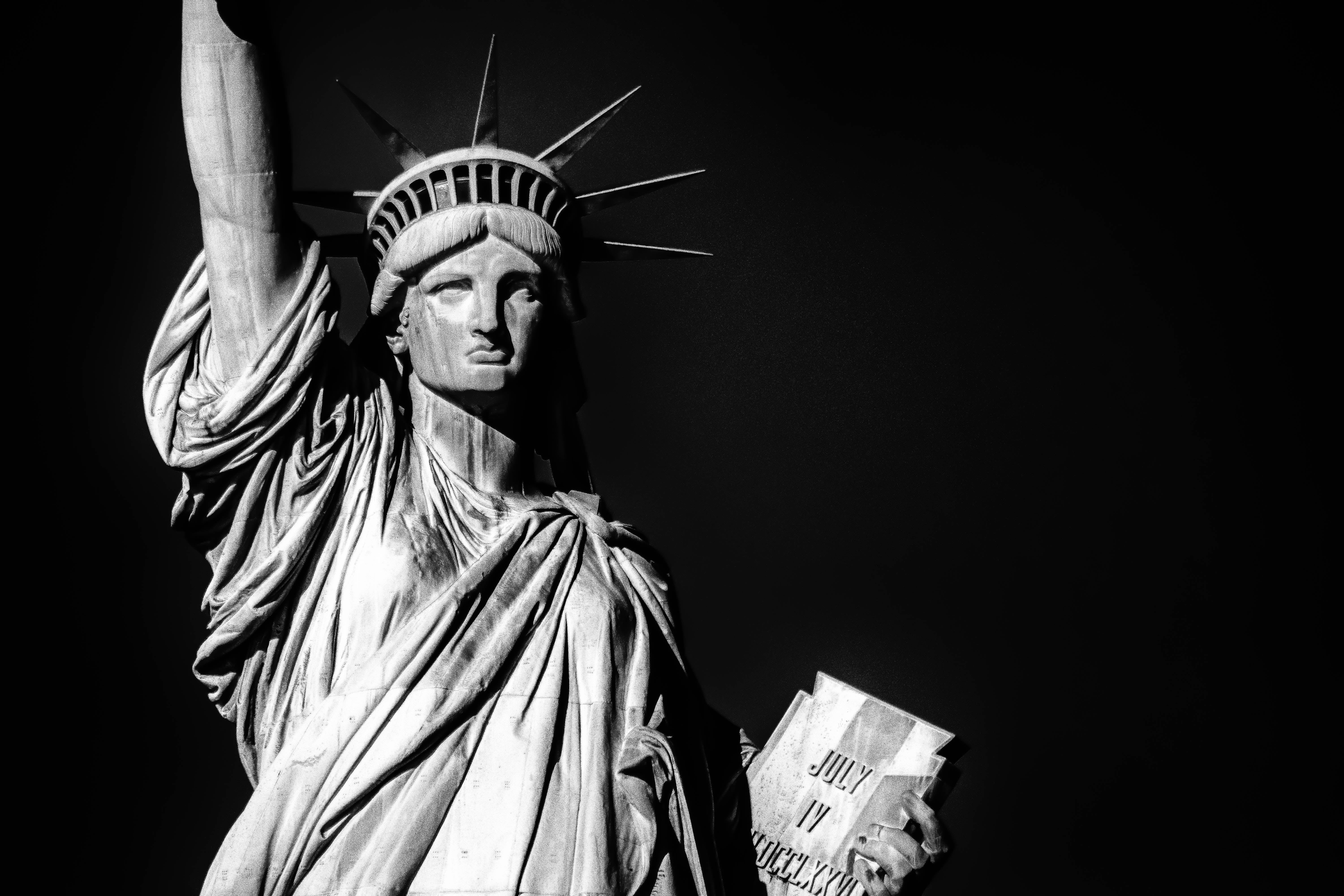 Ted, 5K, New York City  New York, BandW, Noir et Blanc, Schwarz  weiß, BYN, liberty, bnw, Preto, Blanco y Negro, Manhattan, Bianco e Nero, Black and White, HD Wallpaper