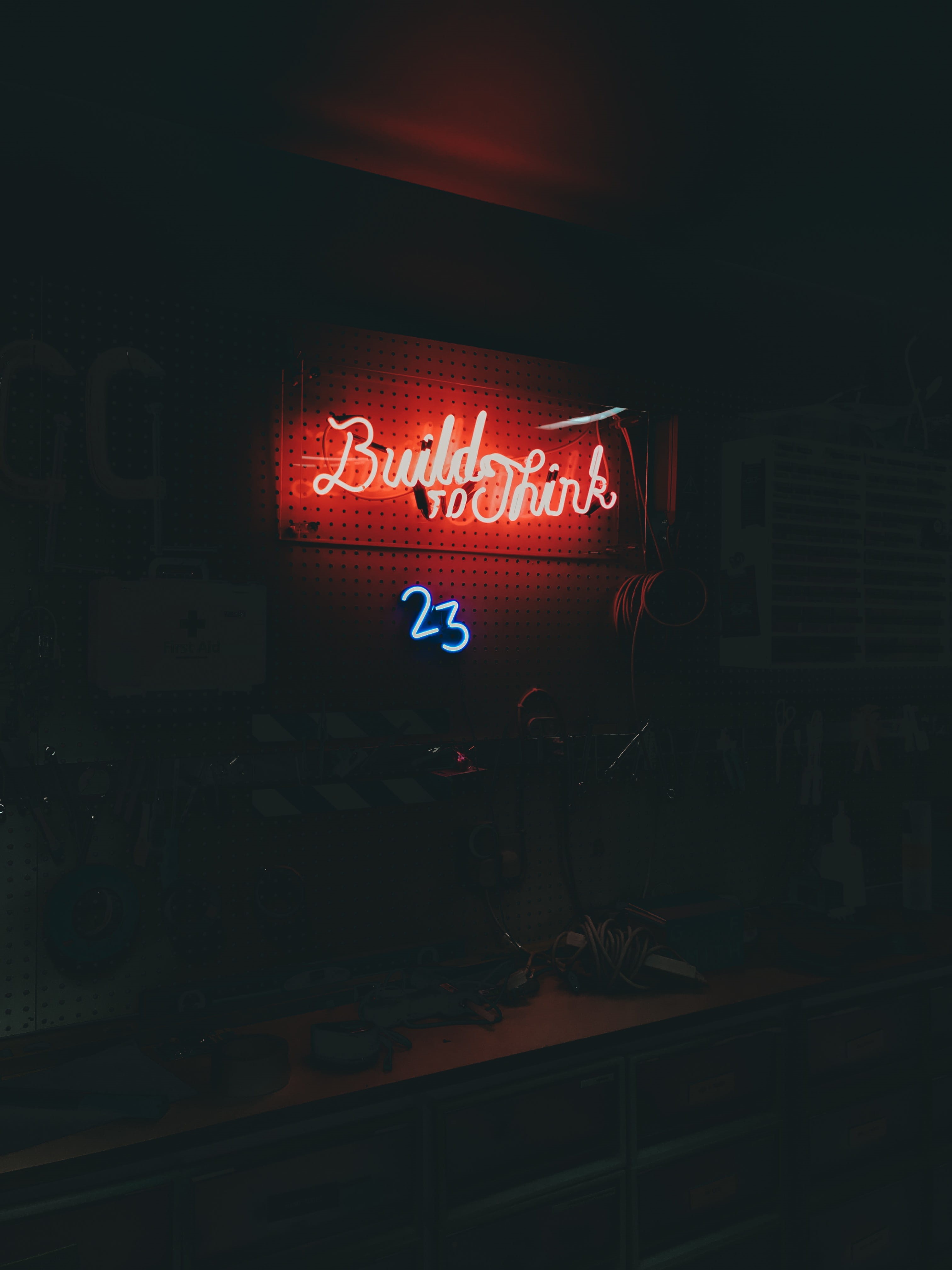 display, close-up, light, night, communication, electronics, alphabet, text, neon, pub, lighting equipment, no people, night life, script, wall - building feature, Phone HD Wallpaper