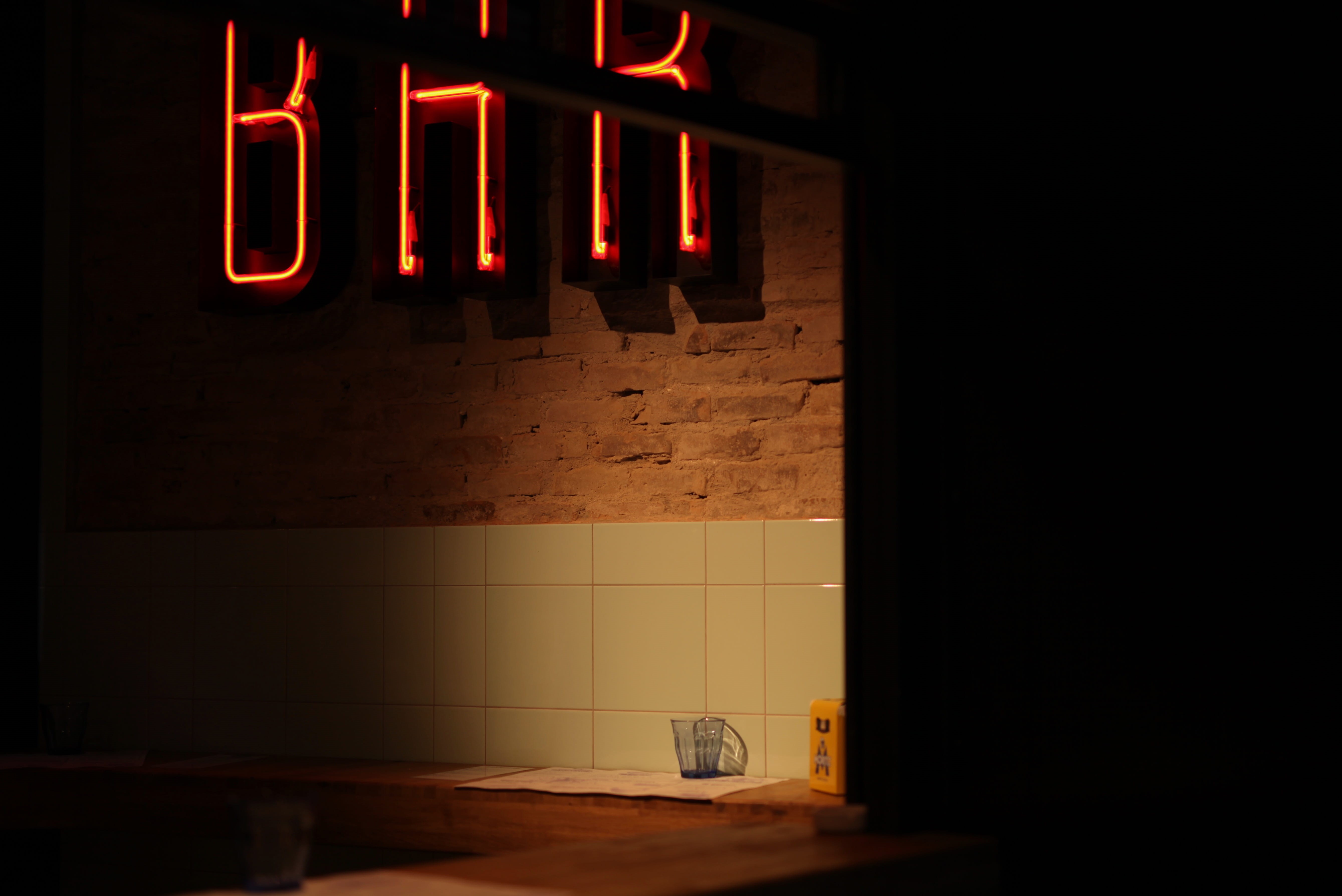 pc, text, capital letter, nightlife, no people, western script, absence, signage, light - natural phenomenon, illuminated, wheel, wall - building feature, HD Wallpaper