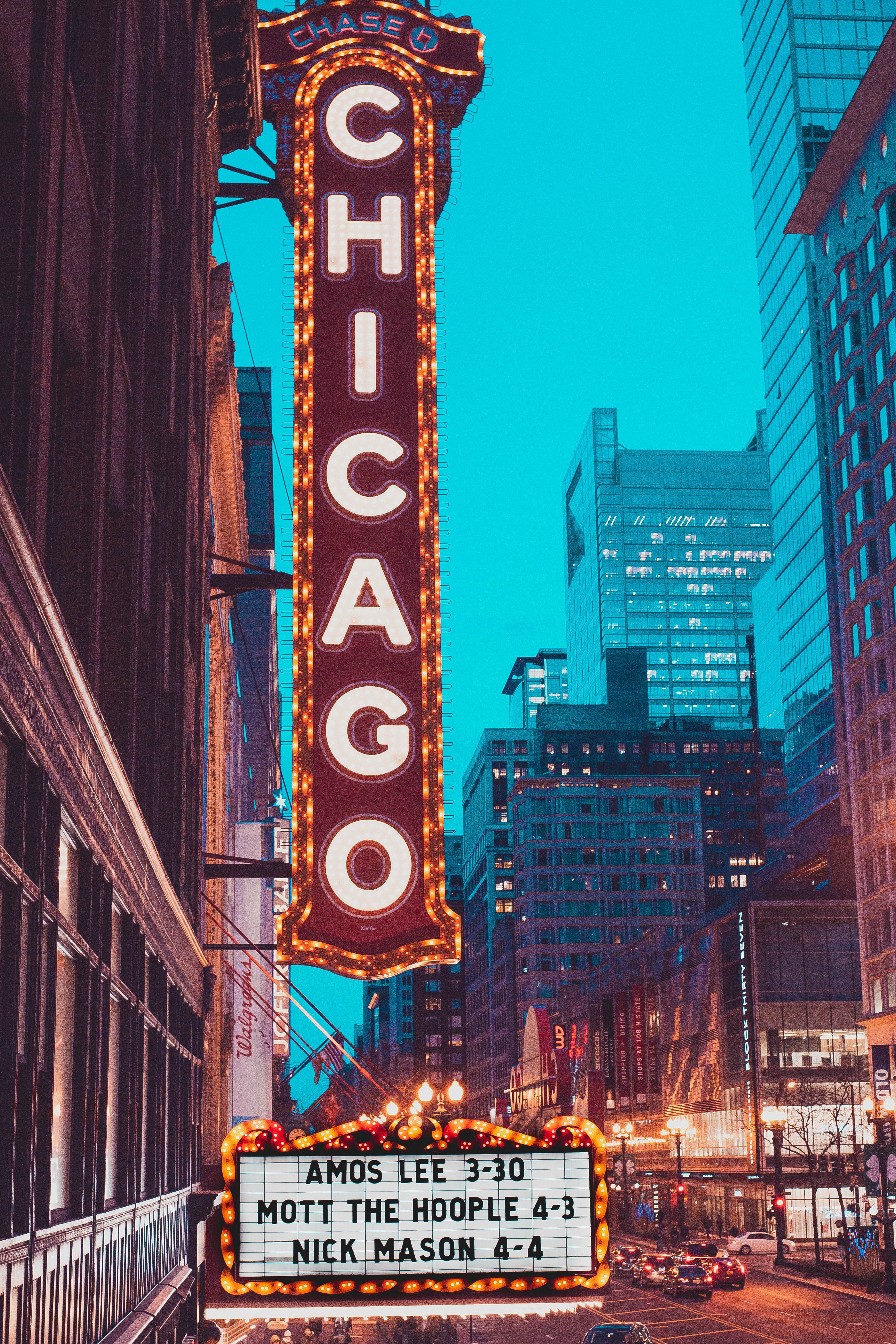 commercial sign, modern, commerce, photography, offices, illuminated, building exterior, no people, signage, traffic, cityscape, city, cars, outdoors, city life, Phone HD Wallpaper