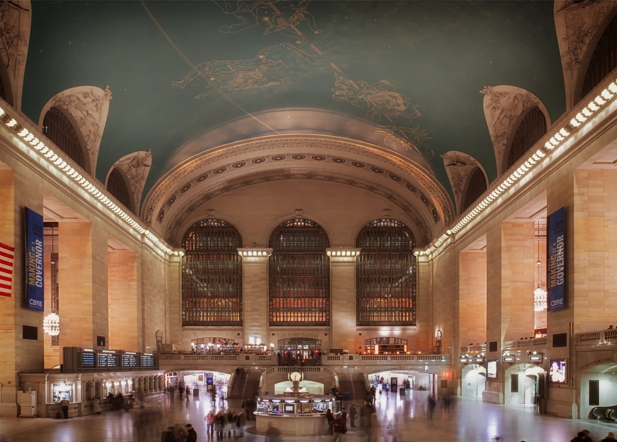 new york city, arch, indoors, night, america, blue, subway, nyc, ny, built structure, commute, white, travel destinations, incidental people, travel, people, HD Wallpaper
