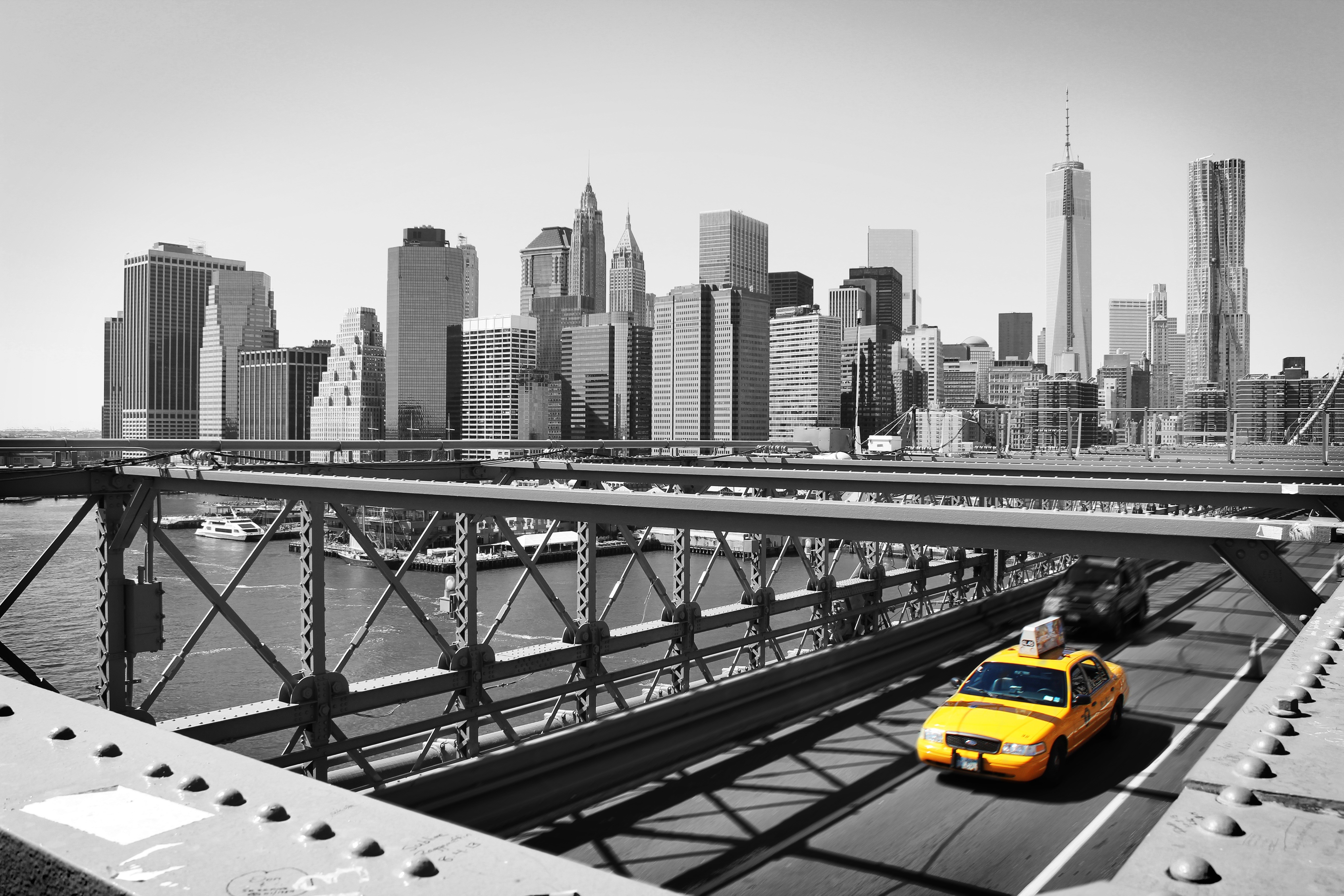 transportation, mode of transportation, cityscape, manhattan, tall - high, sky, united states, new York State, building, downtown, urban Skyline, modern, HD Wallpaper
