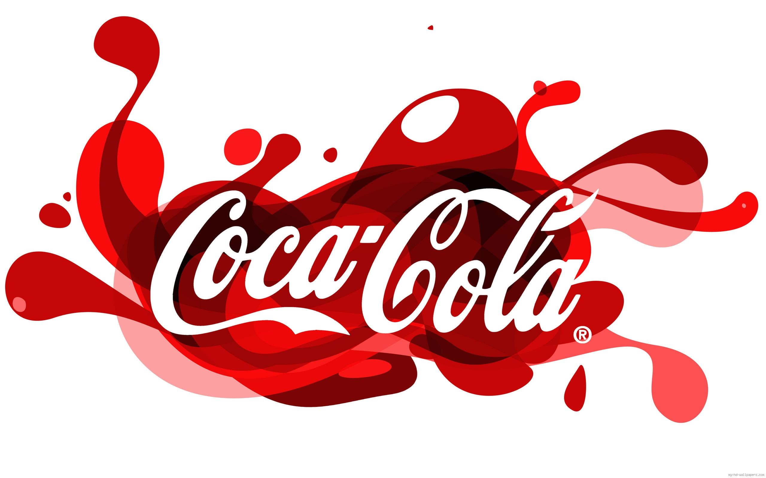 2K, cola, brand, logo, coca, HD Wallpaper