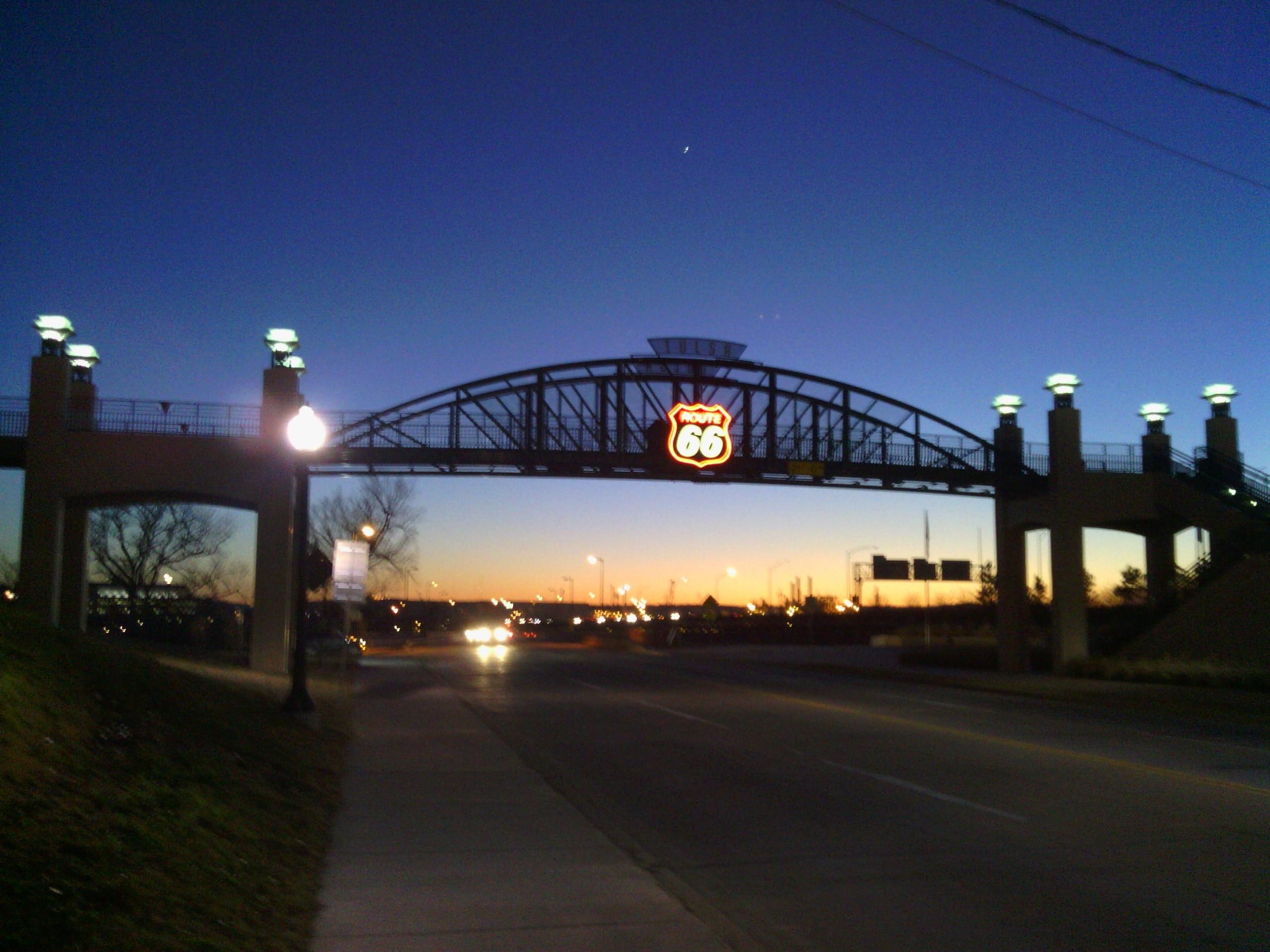 bridges, oklahoma, route, 2K, architecture, bridge, route 66, tulsa, animals, famous bridges, HD Wallpaper