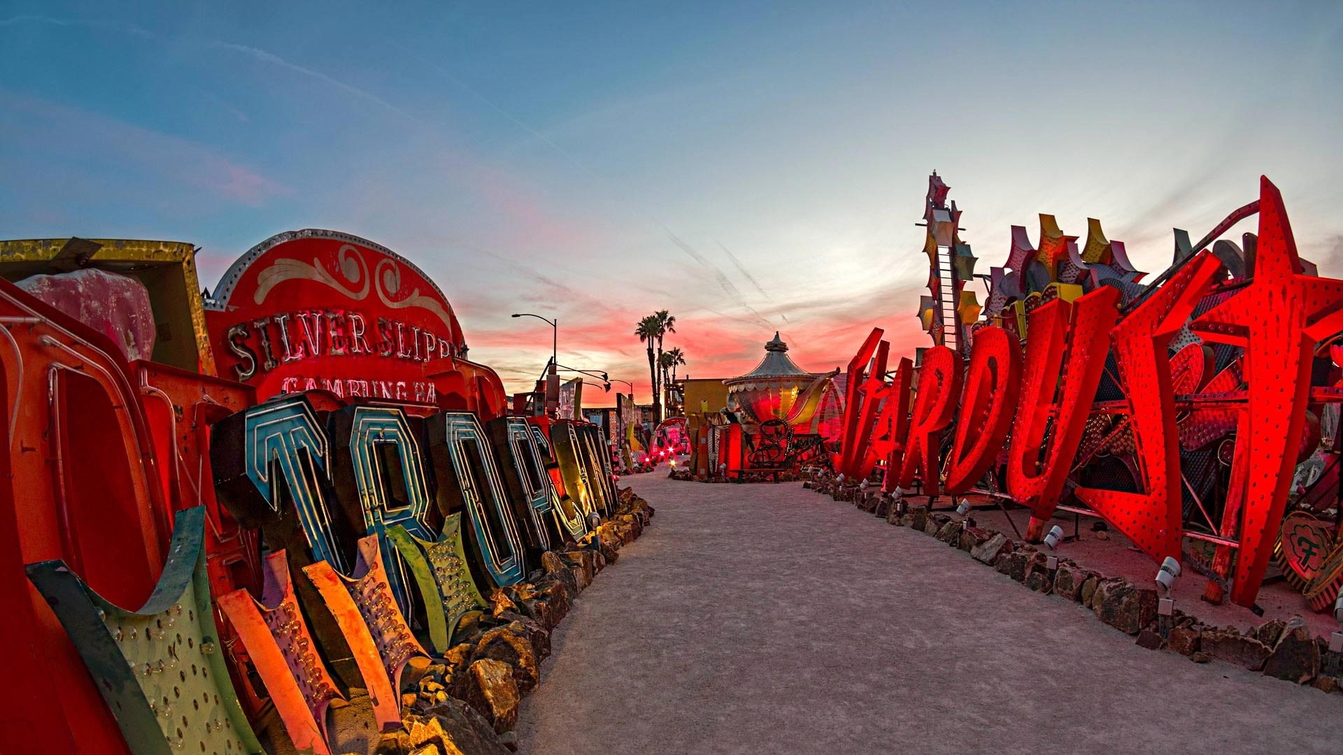 USA, Las, 1080P, Nevada, Neon, Museum, Vegas, HD Wallpaper