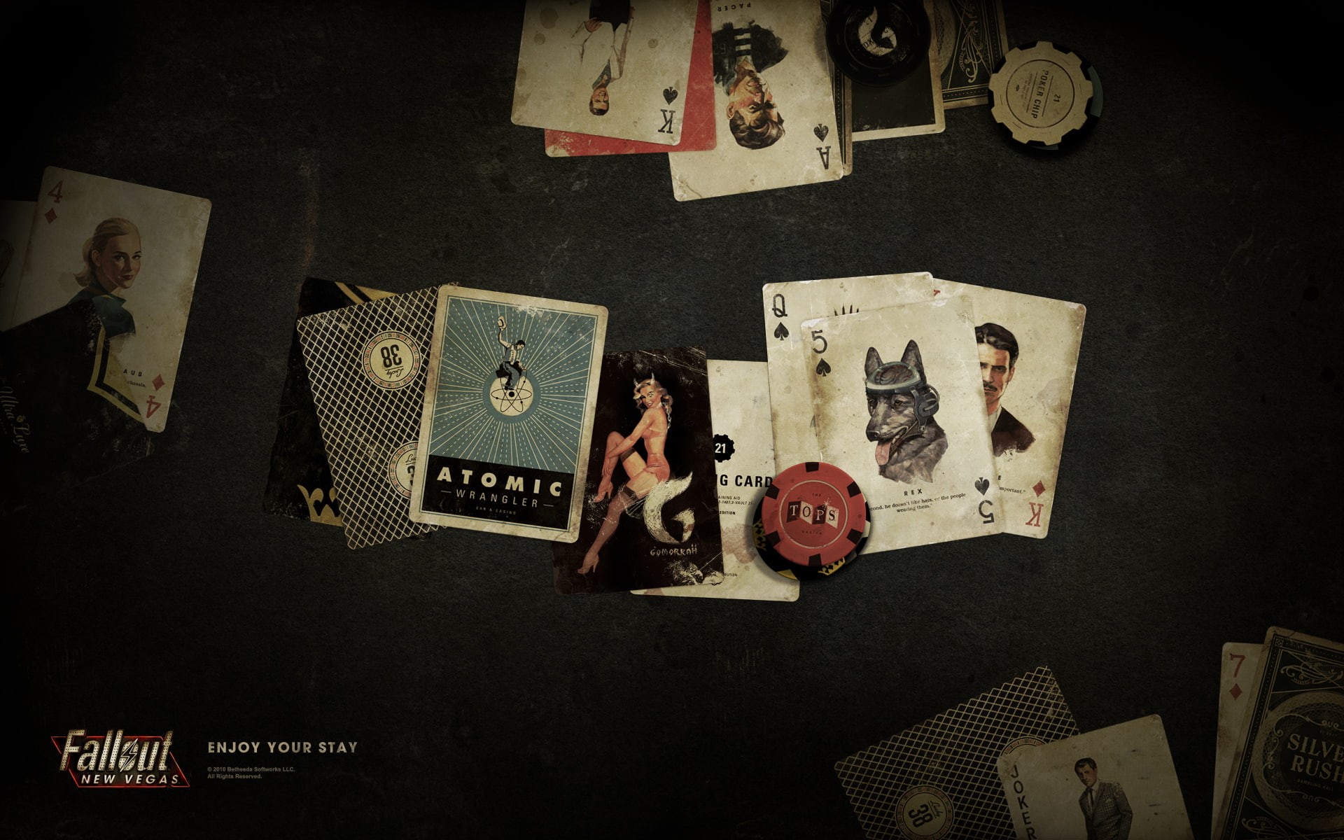 hd, video games, fallout, las, 1080P, vegas, HD Wallpaper