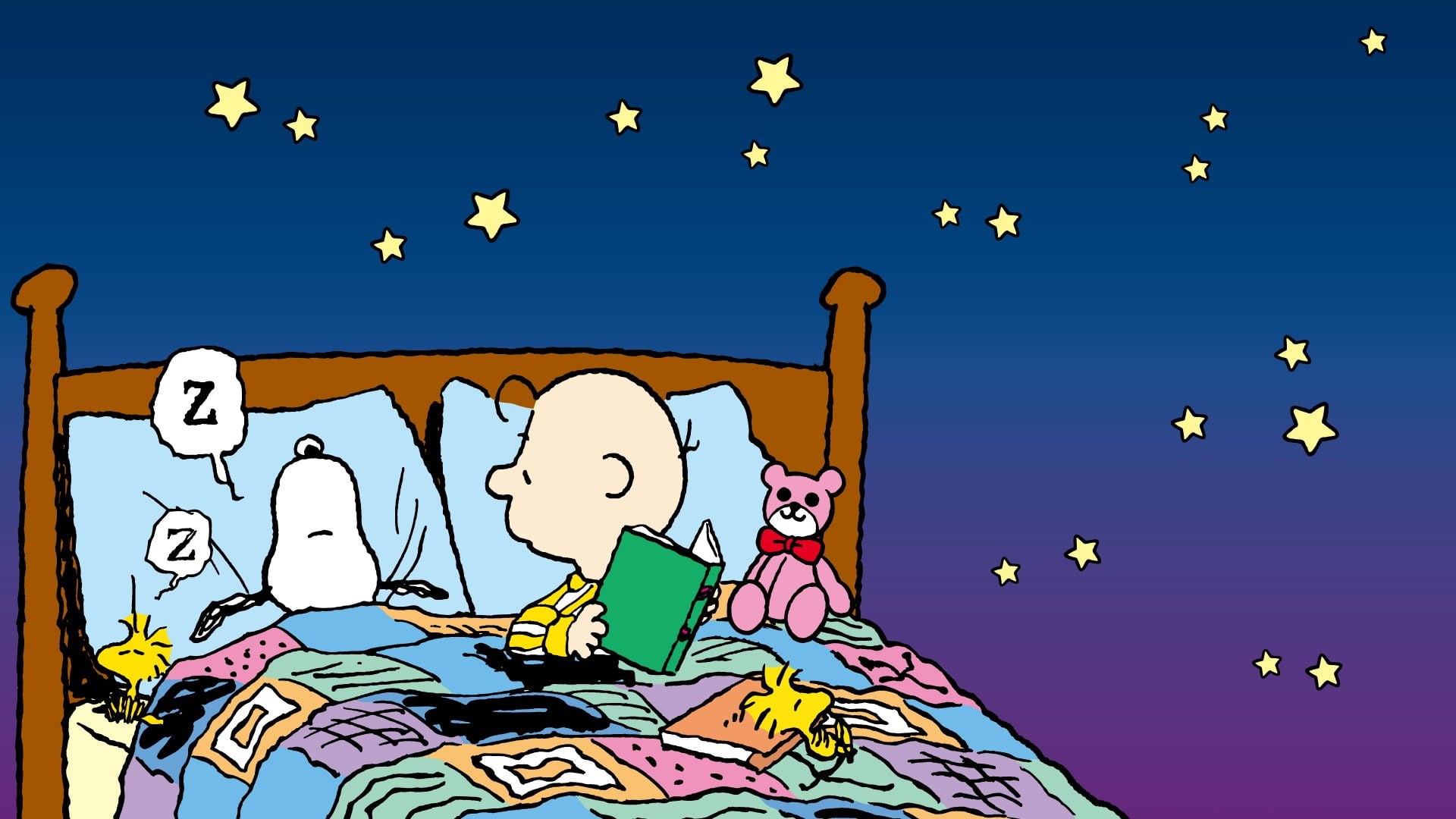 comics, peanuts, 1080P, brown, snoopy, charlie, HD Wallpaper