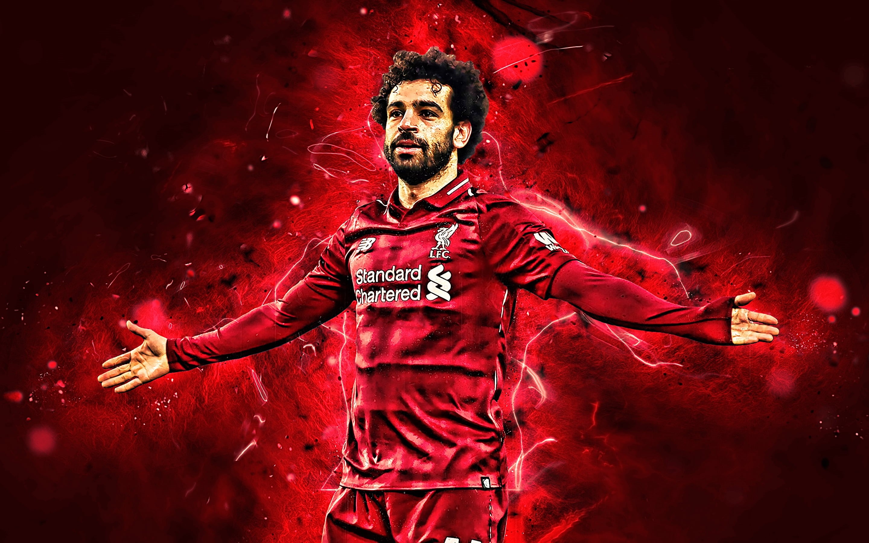 Mohamed Salah, Soccer, 2K, Liverpool F.C., Egyptian, HD Wallpaper