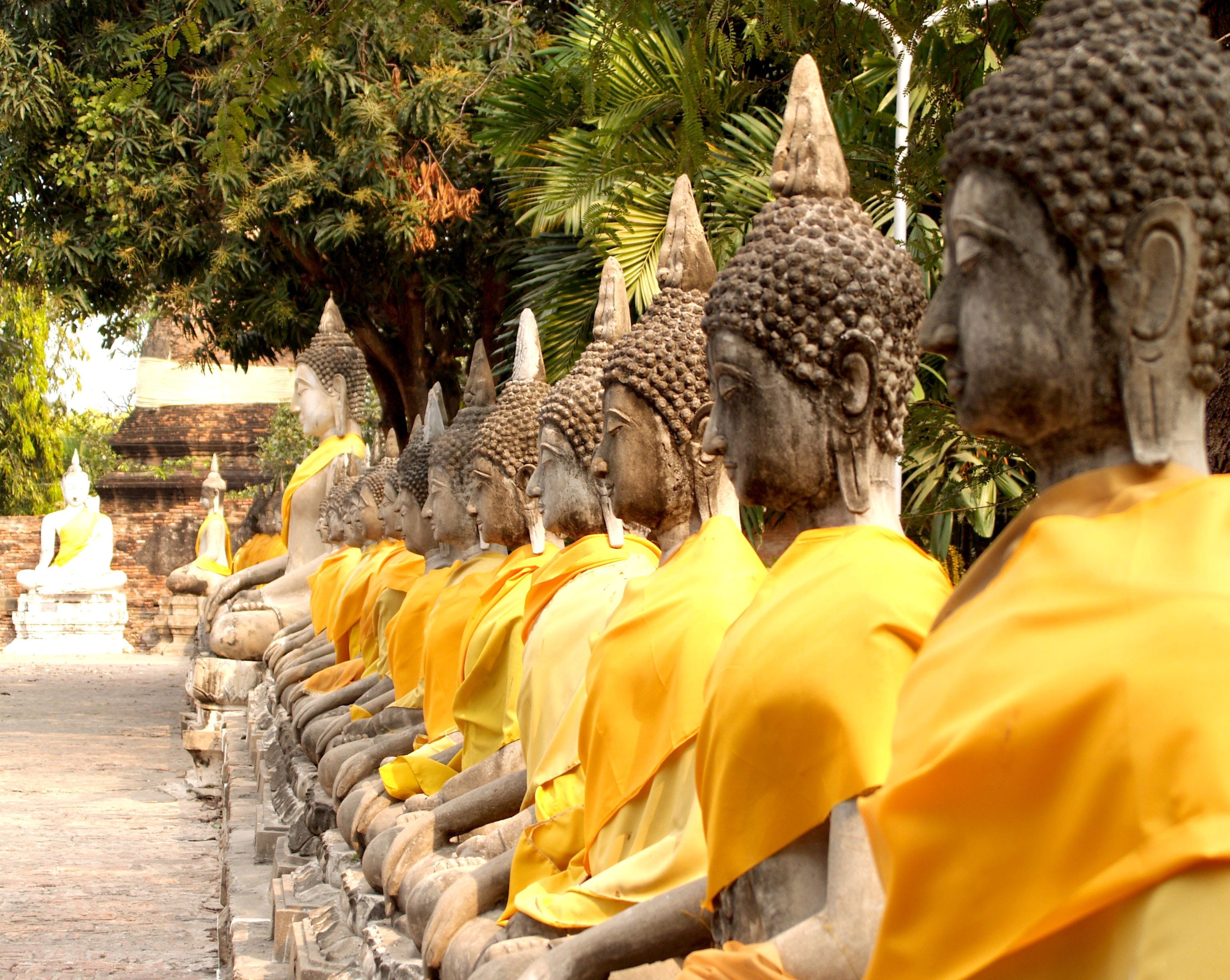 creativity, building, spiritual, spirituality, tourism, rama, buddha, ethnicity, oriental, temple, mountain, travel, art and craft, golden, symbol, history, HD Wallpaper