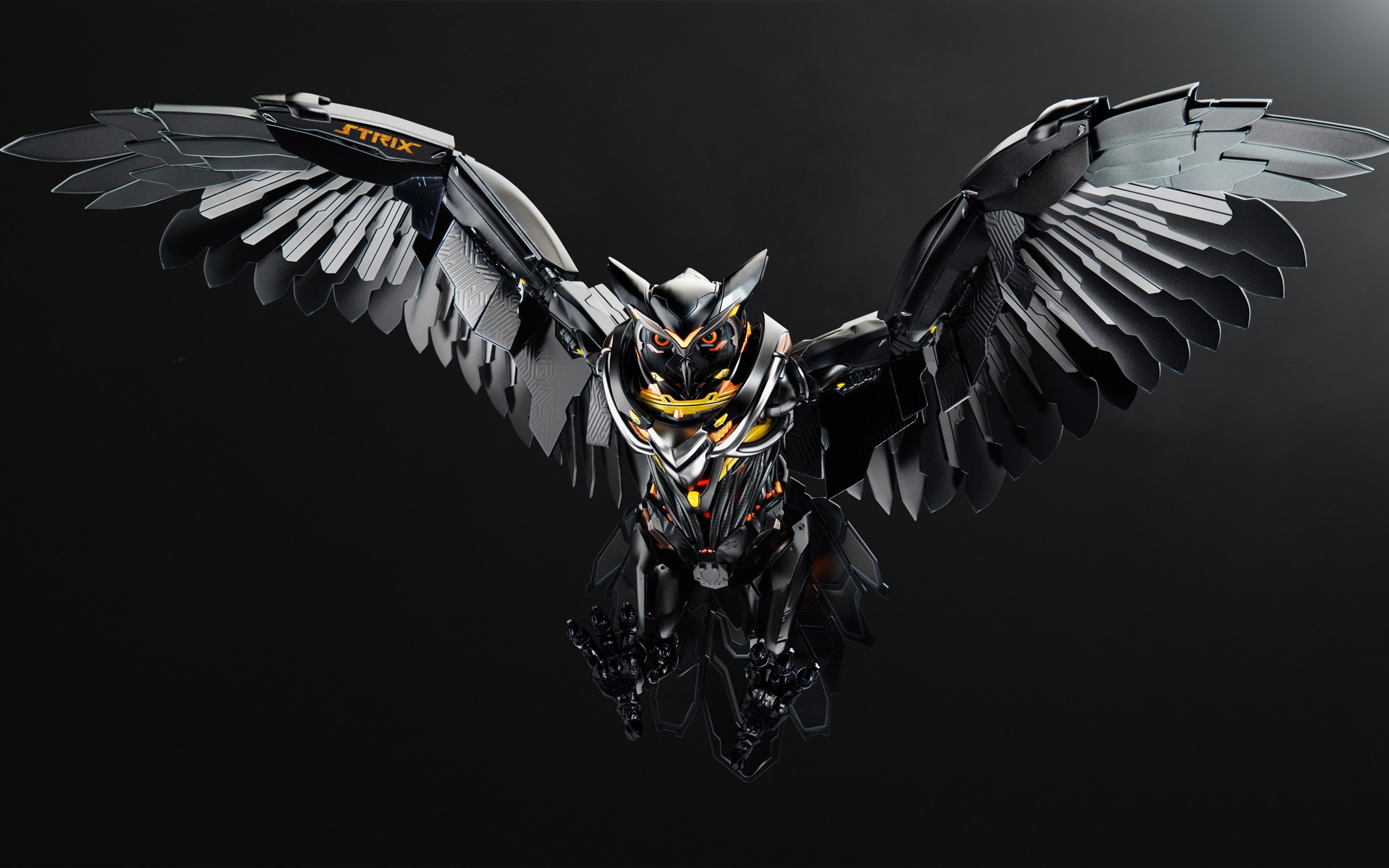 Owl, ASUS, 2K, Strix, k, HD Wallpaper