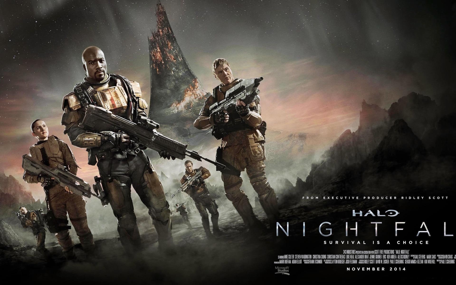 1080P, halo, 1920x1200, game, nightfall, xbox, halo nightfall, HD Wallpaper