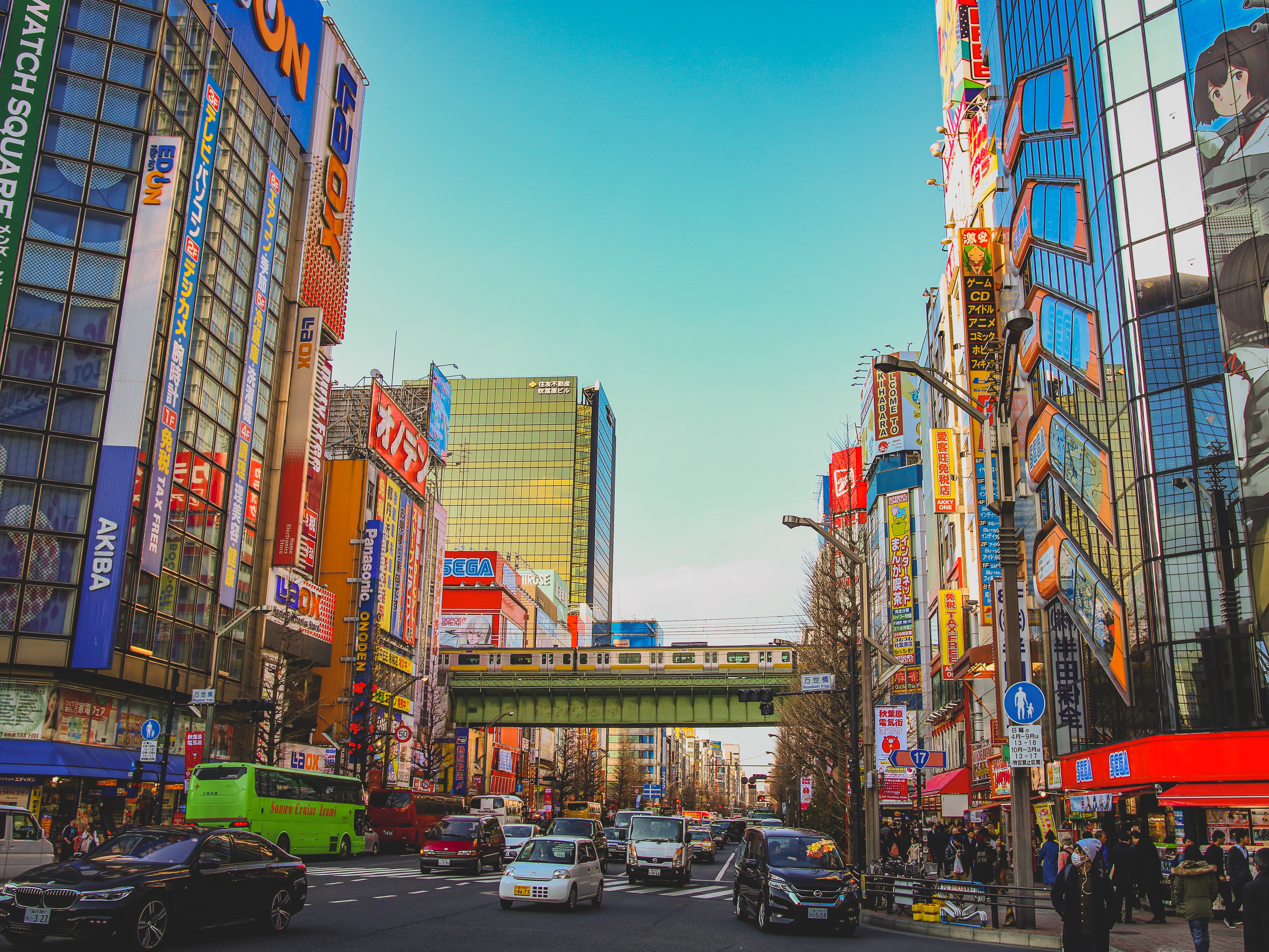 Japan, Tokyo, 5K, Akihabara, HD Wallpaper