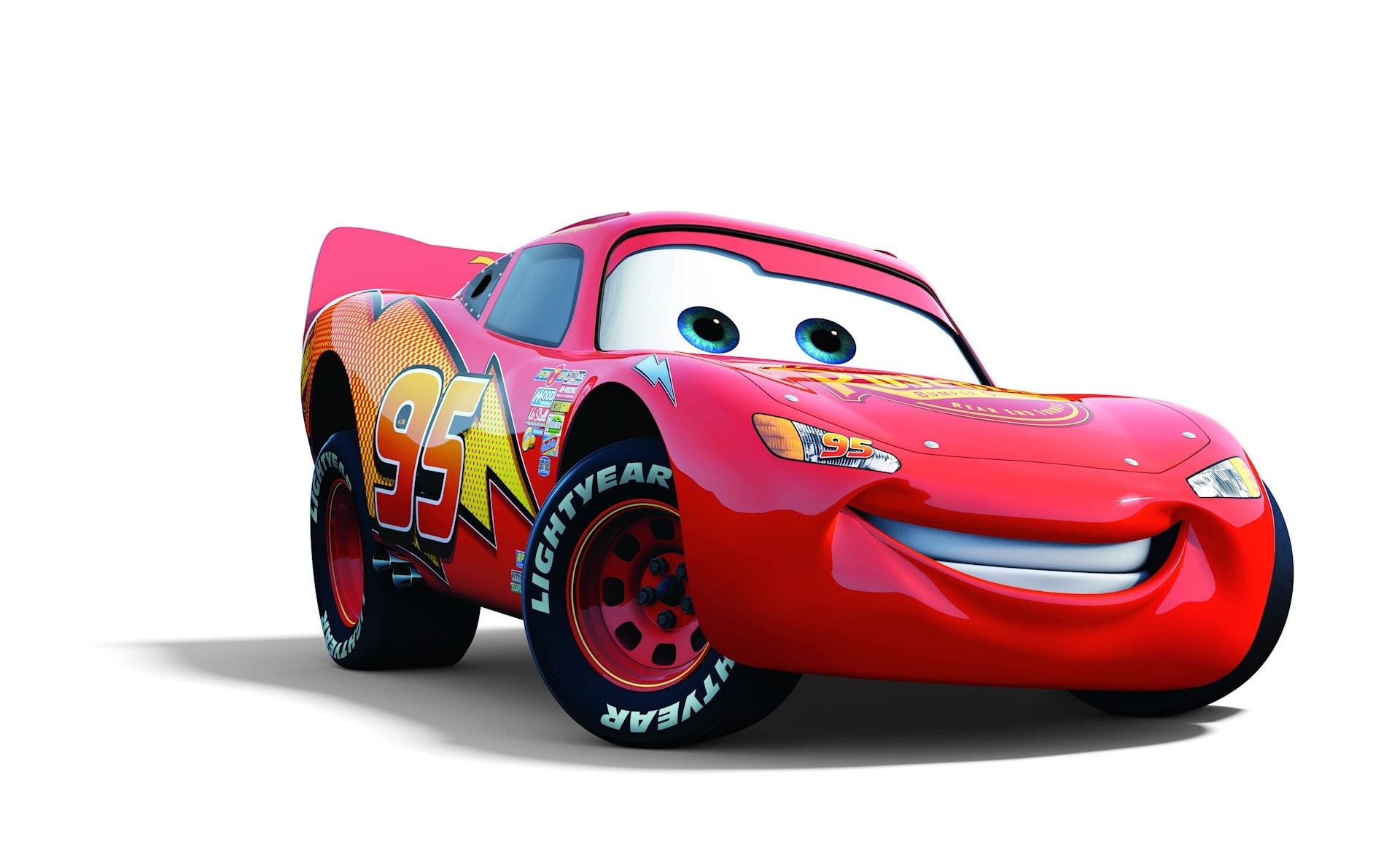 racecar, 1080P, sports car, transportation, Cars, speed, wheel, toy, lightning, mode of transportation, chrome, white background, Cartoons, driving, motorsport, HD Wallpaper