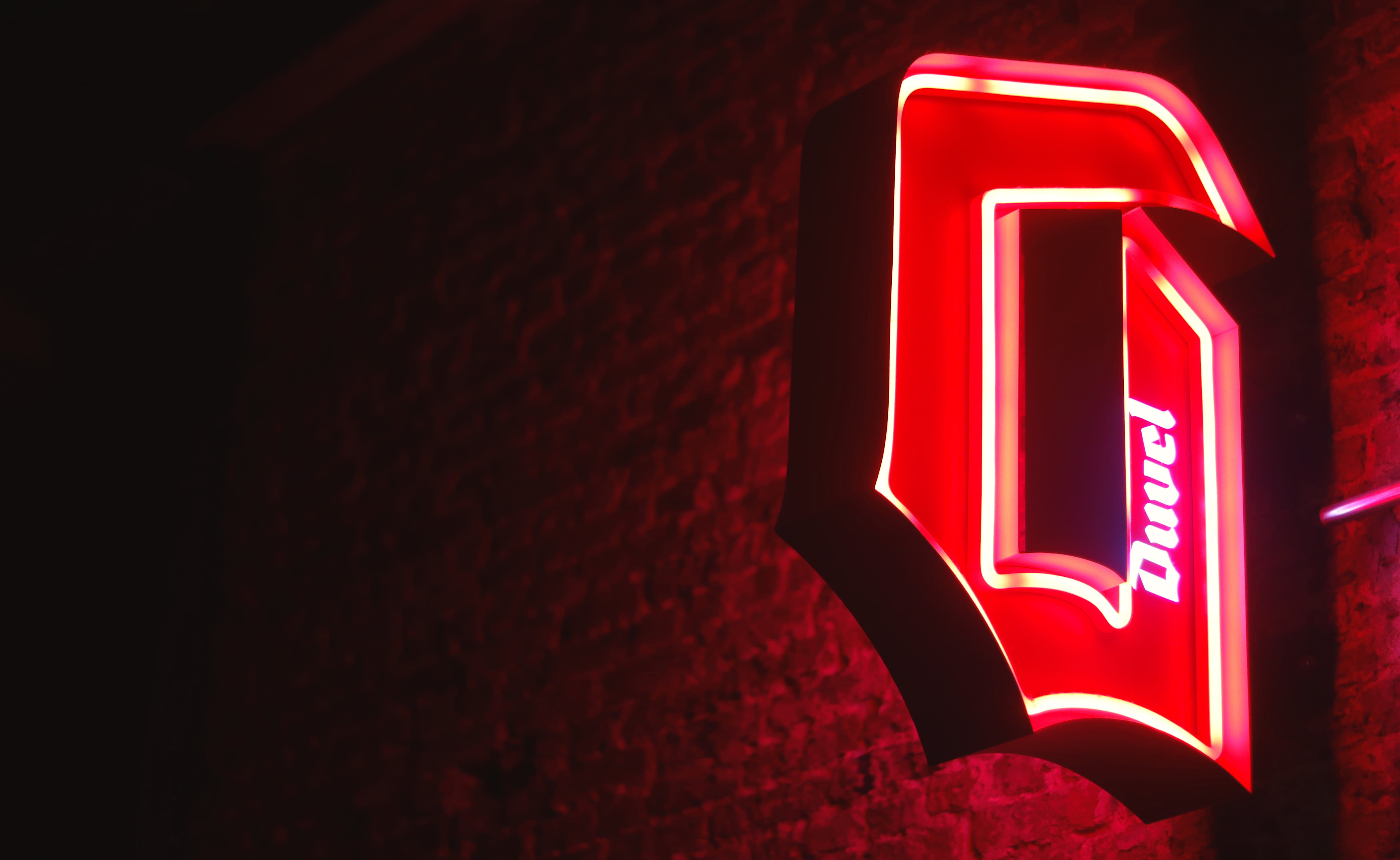 nightlife, overwatch, emblem, western script, copy space, dark, sign, glowing, text, signage, star symbol, close-up, ampersand, no people, trademark, outdoors, HD Wallpaper