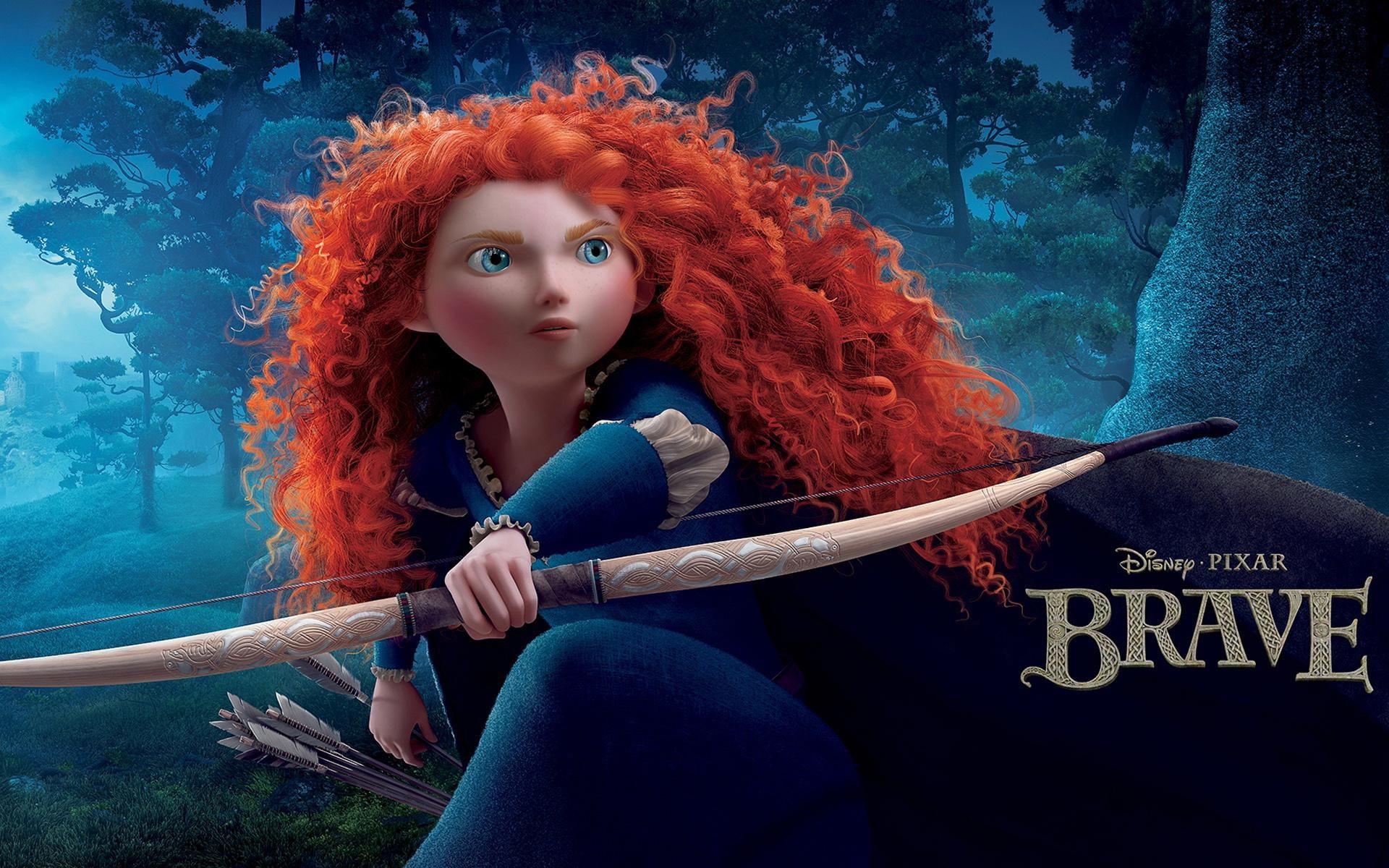 pixar, 1080P, disney, brave, movies, HD Wallpaper